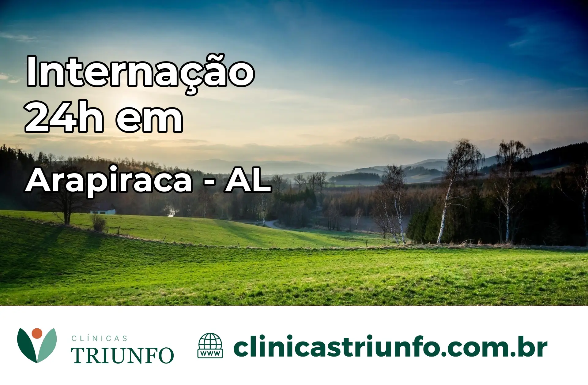 Internação 24 horas em Arapiraca – AL