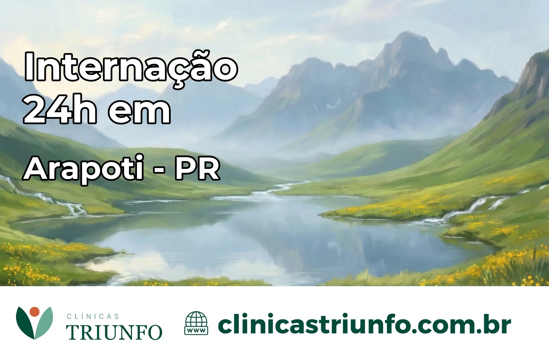 Internação 24 horas em Arapoti – PR