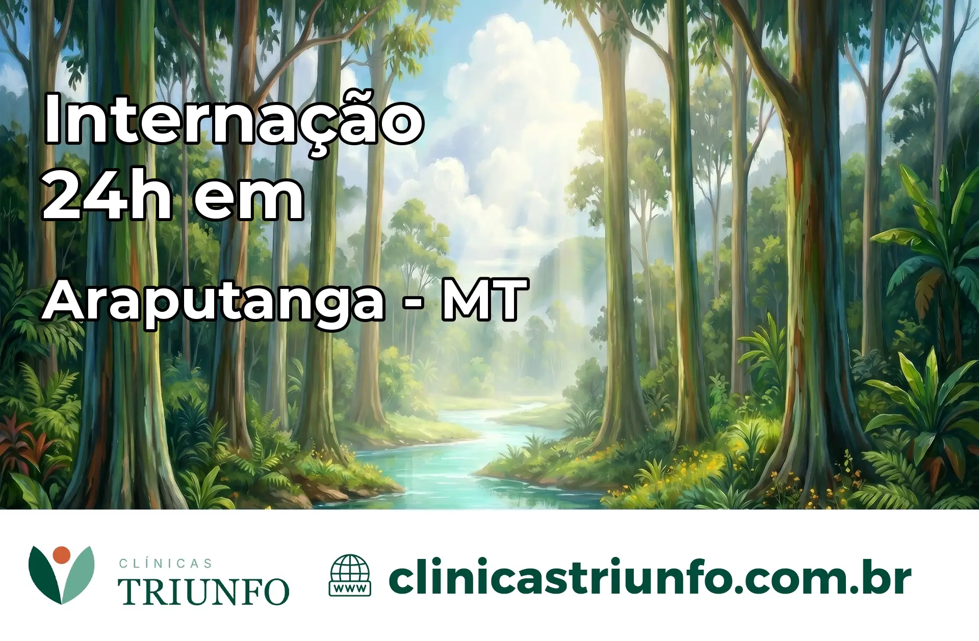 Internação 24 horas em Araputanga – MT