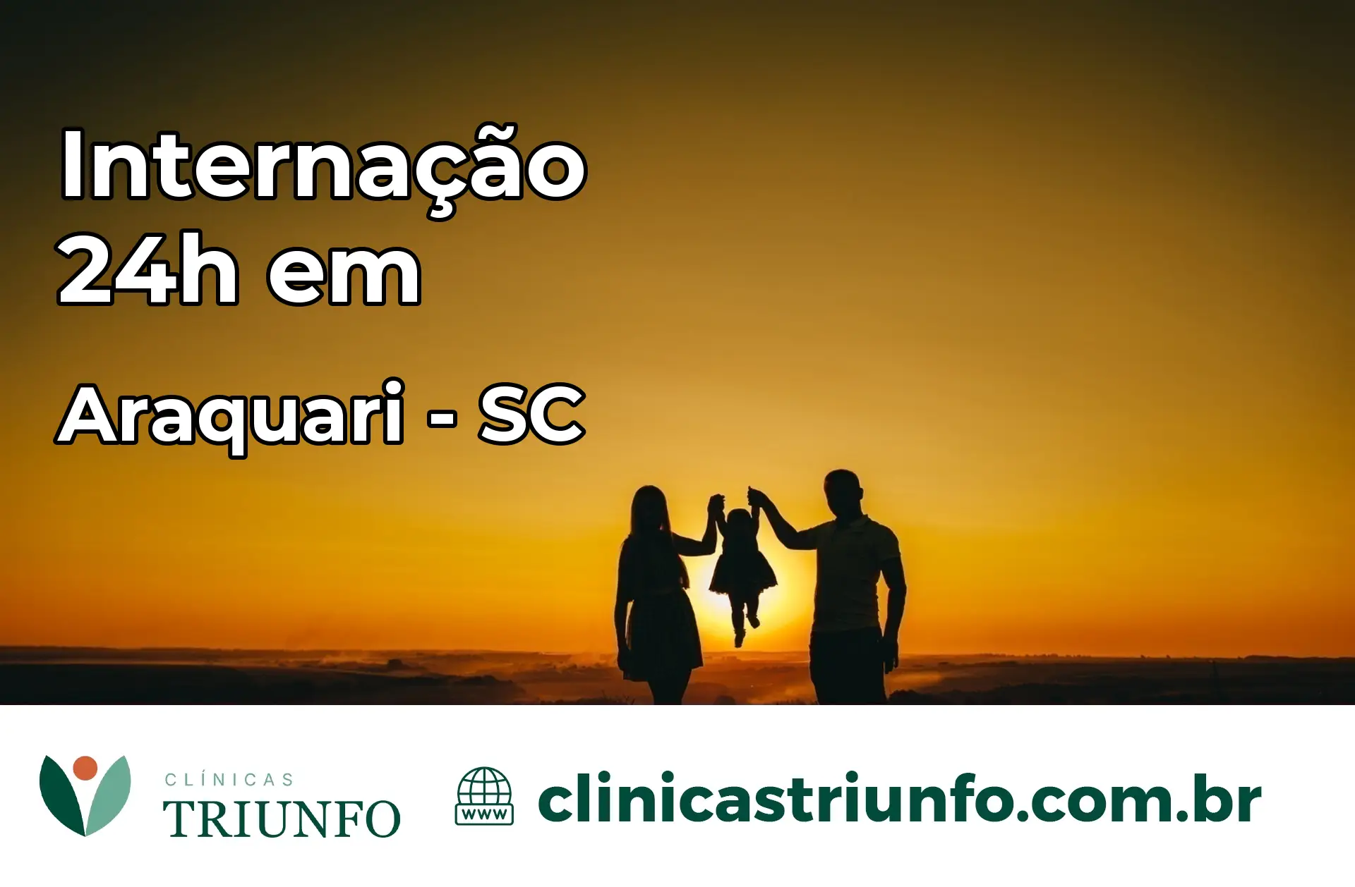 Internação 24 horas em Araquari – SC