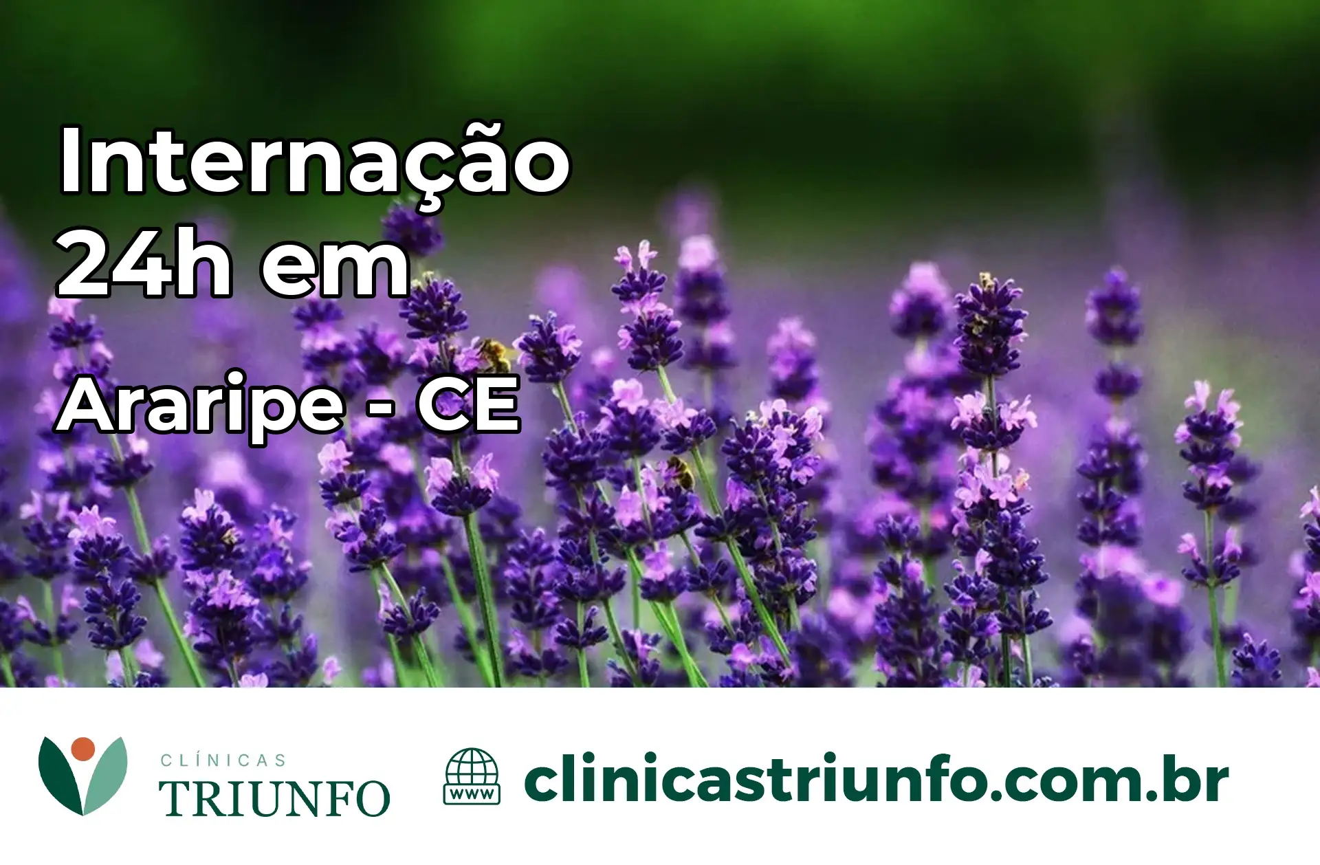Internação 24 horas em Araripe – CE