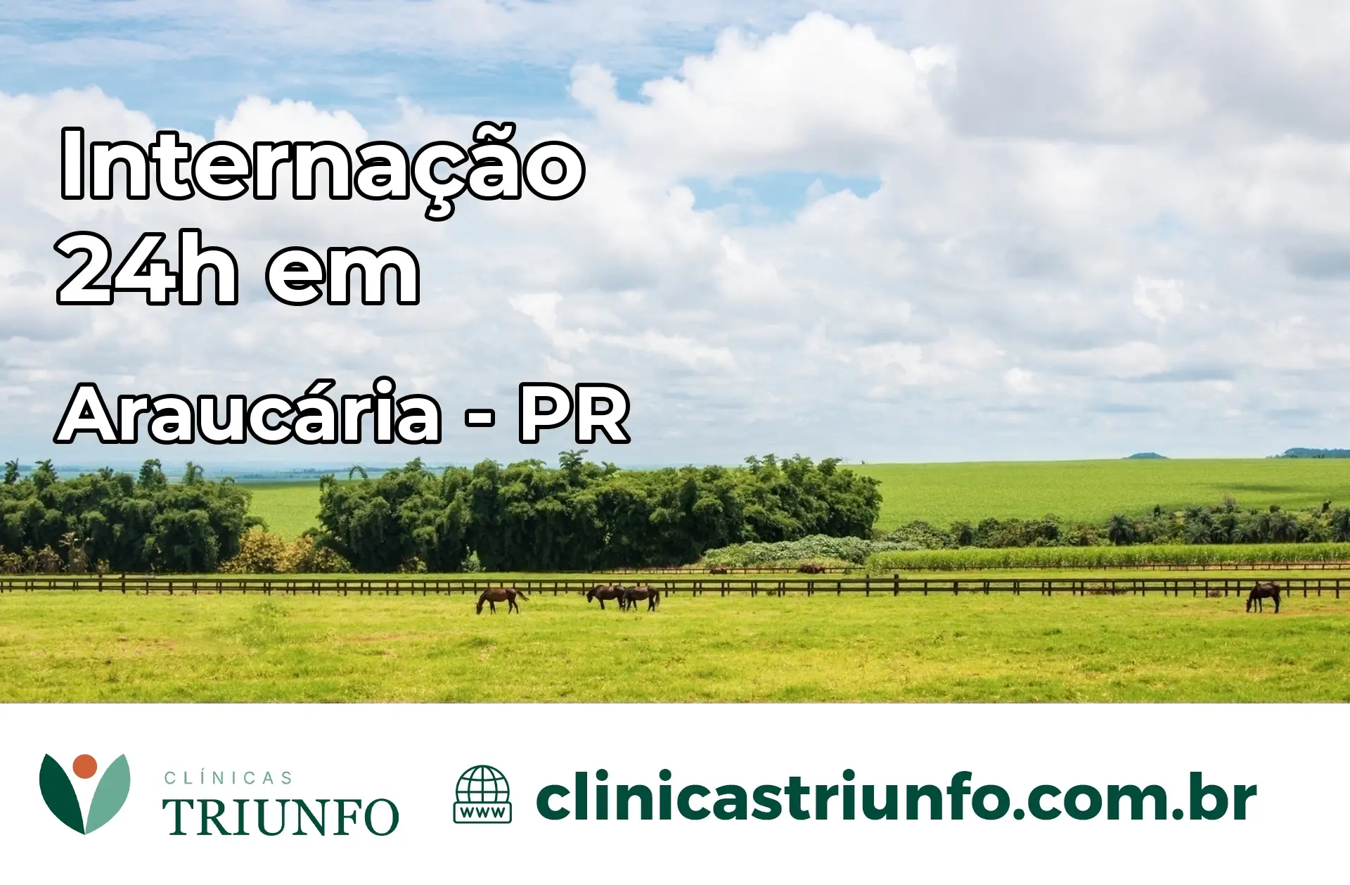 Internação 24 horas em Araucária – PR