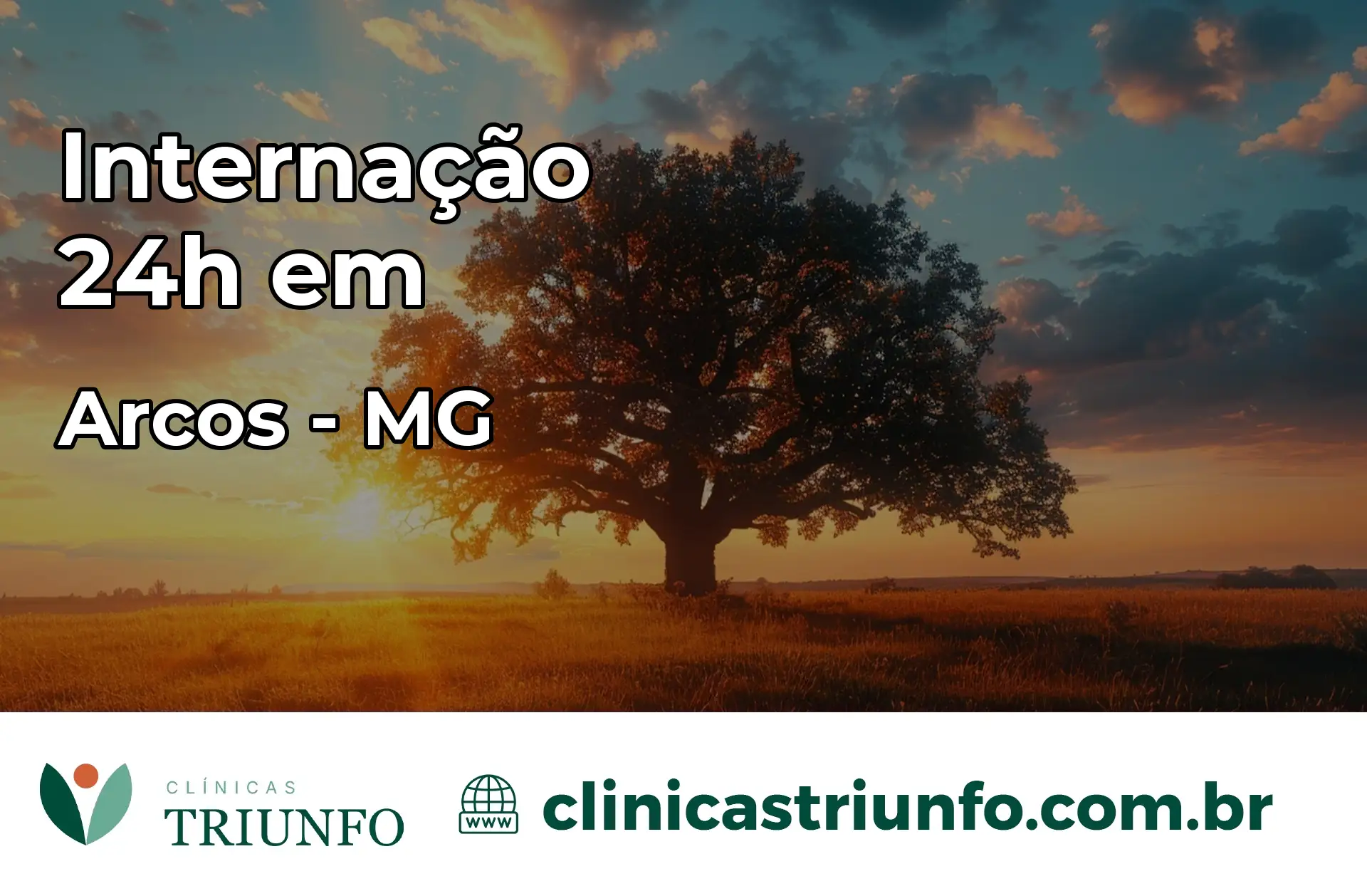 Internação 24 horas em Arcos – MG