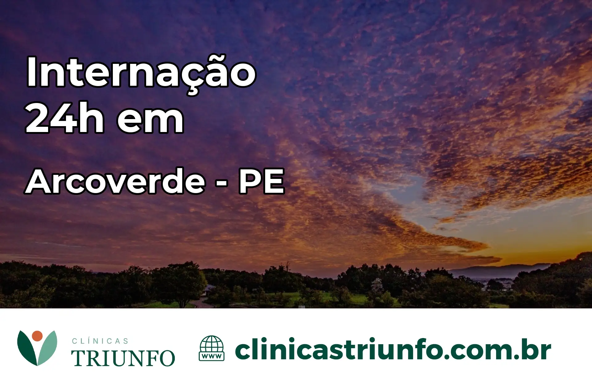 Internação 24 horas em Arcoverde – PE