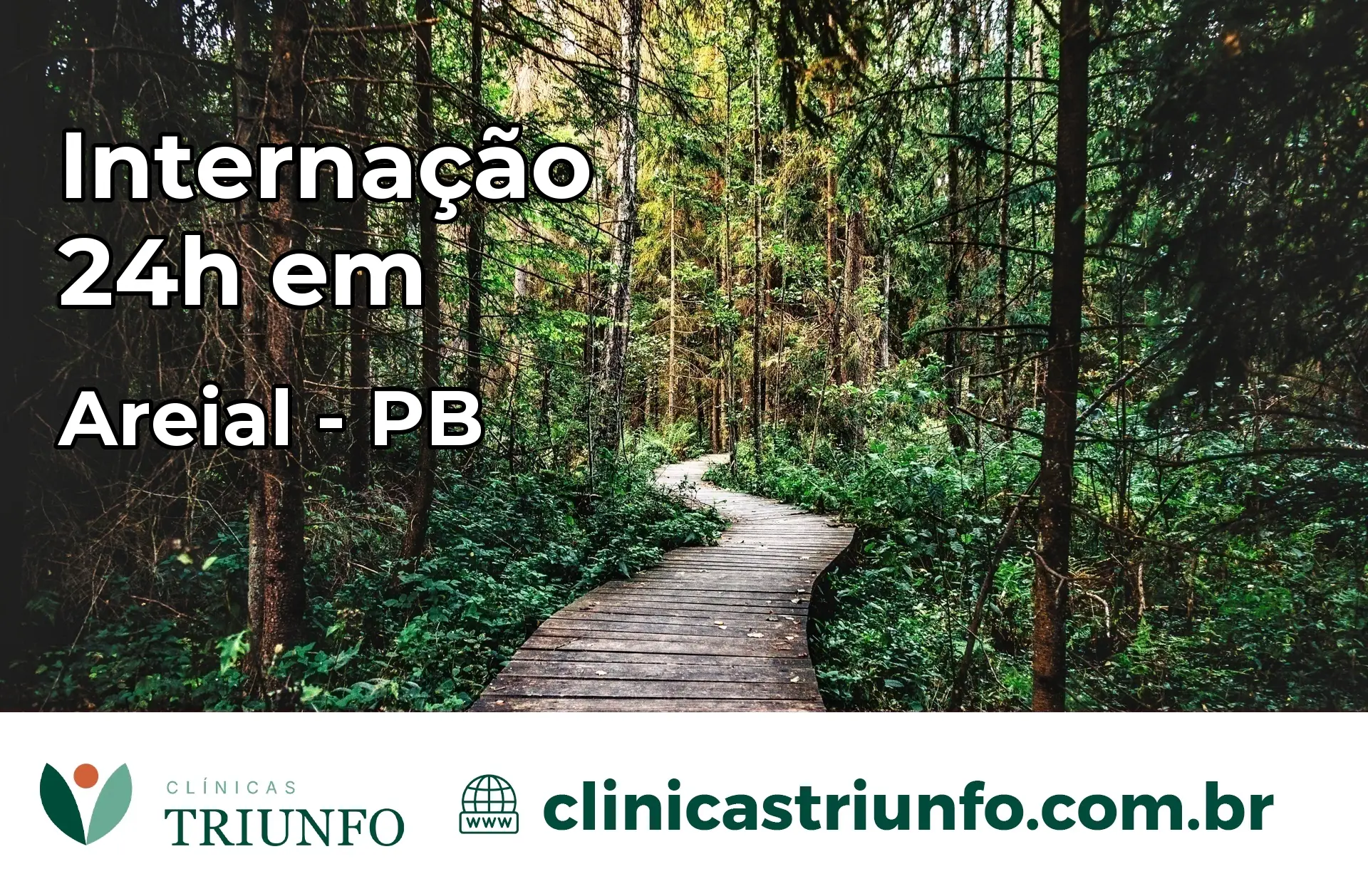 Internação 24 horas em Areial – PB