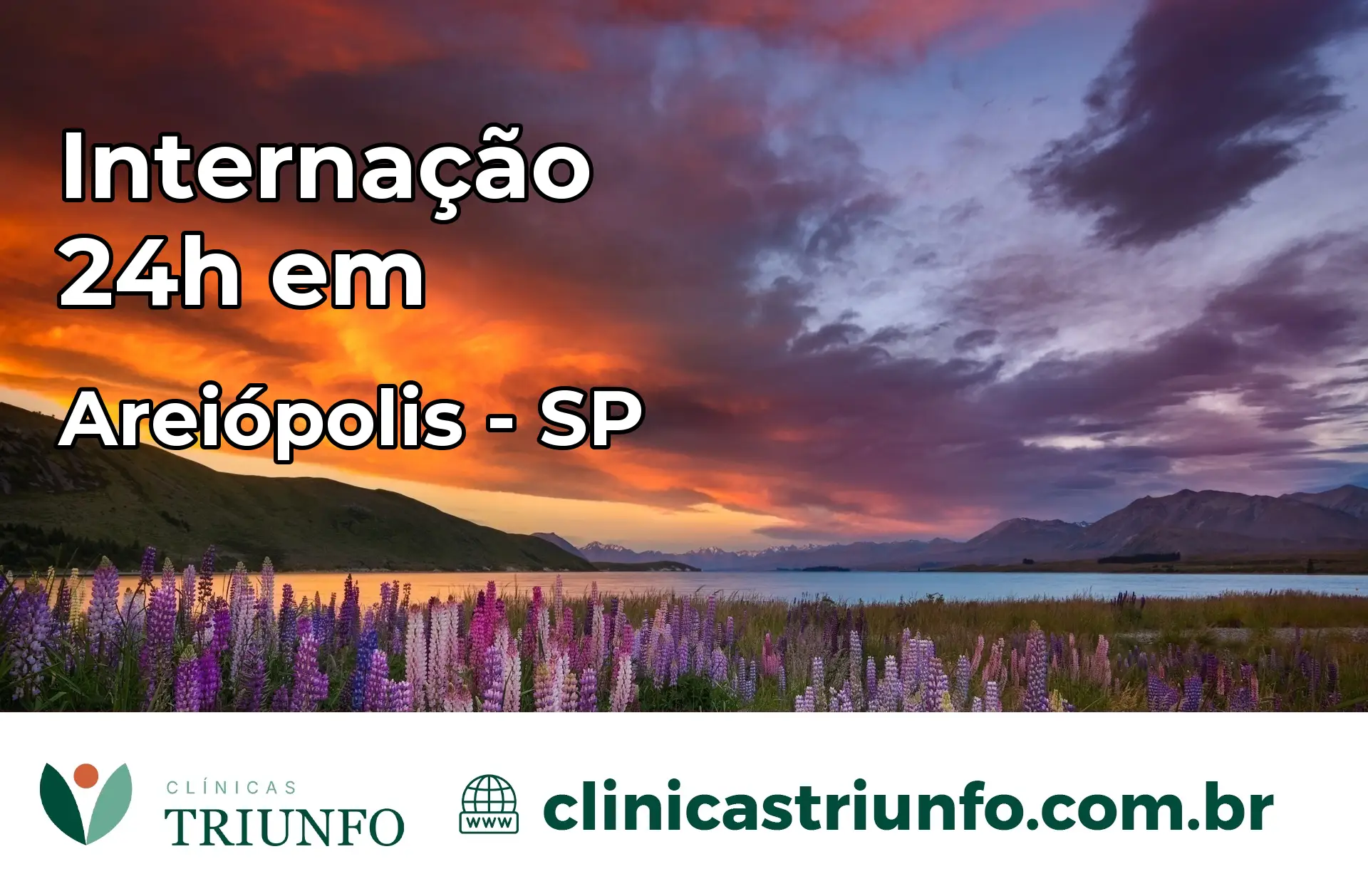 Internação 24 horas em Areiópolis – SP