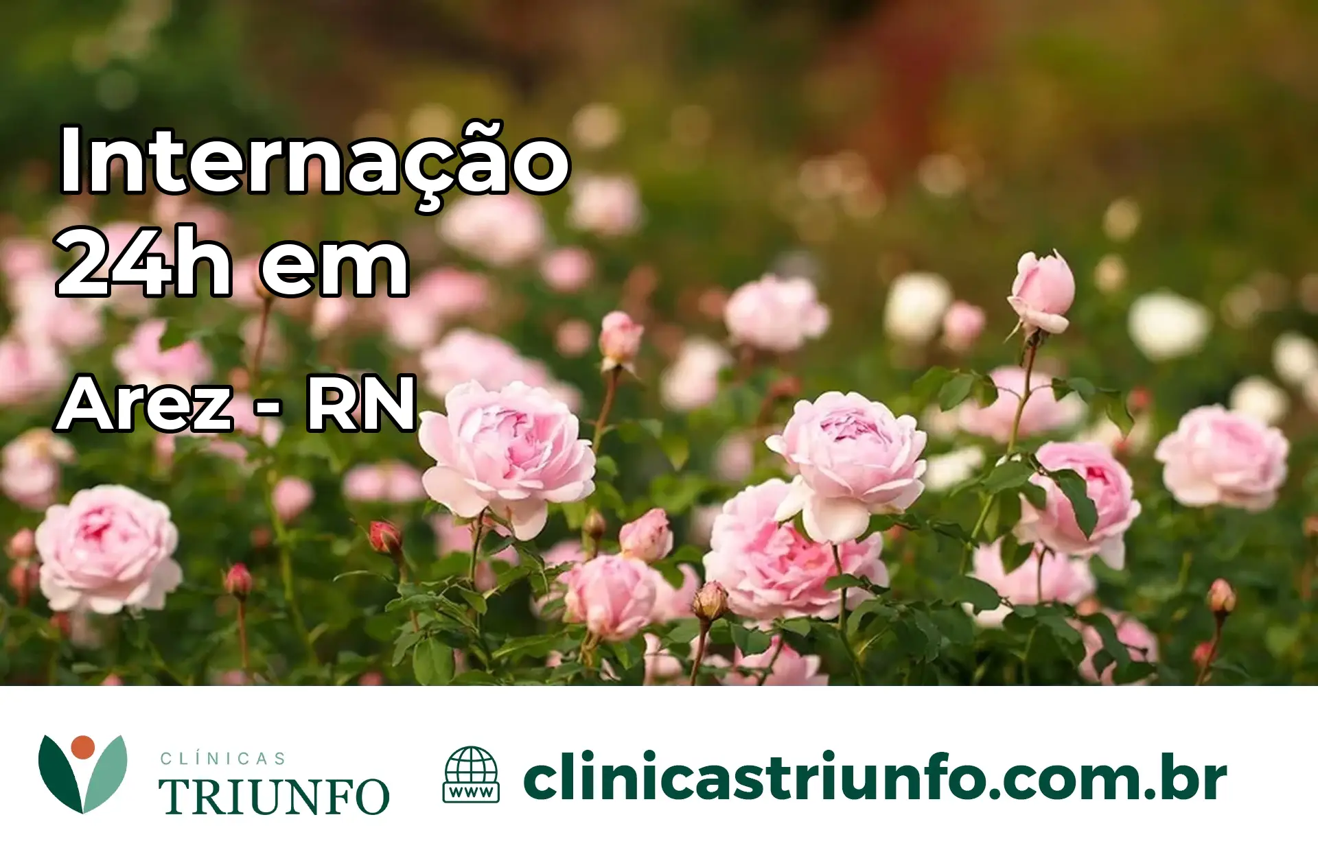 Internação 24 horas em Arez – RN