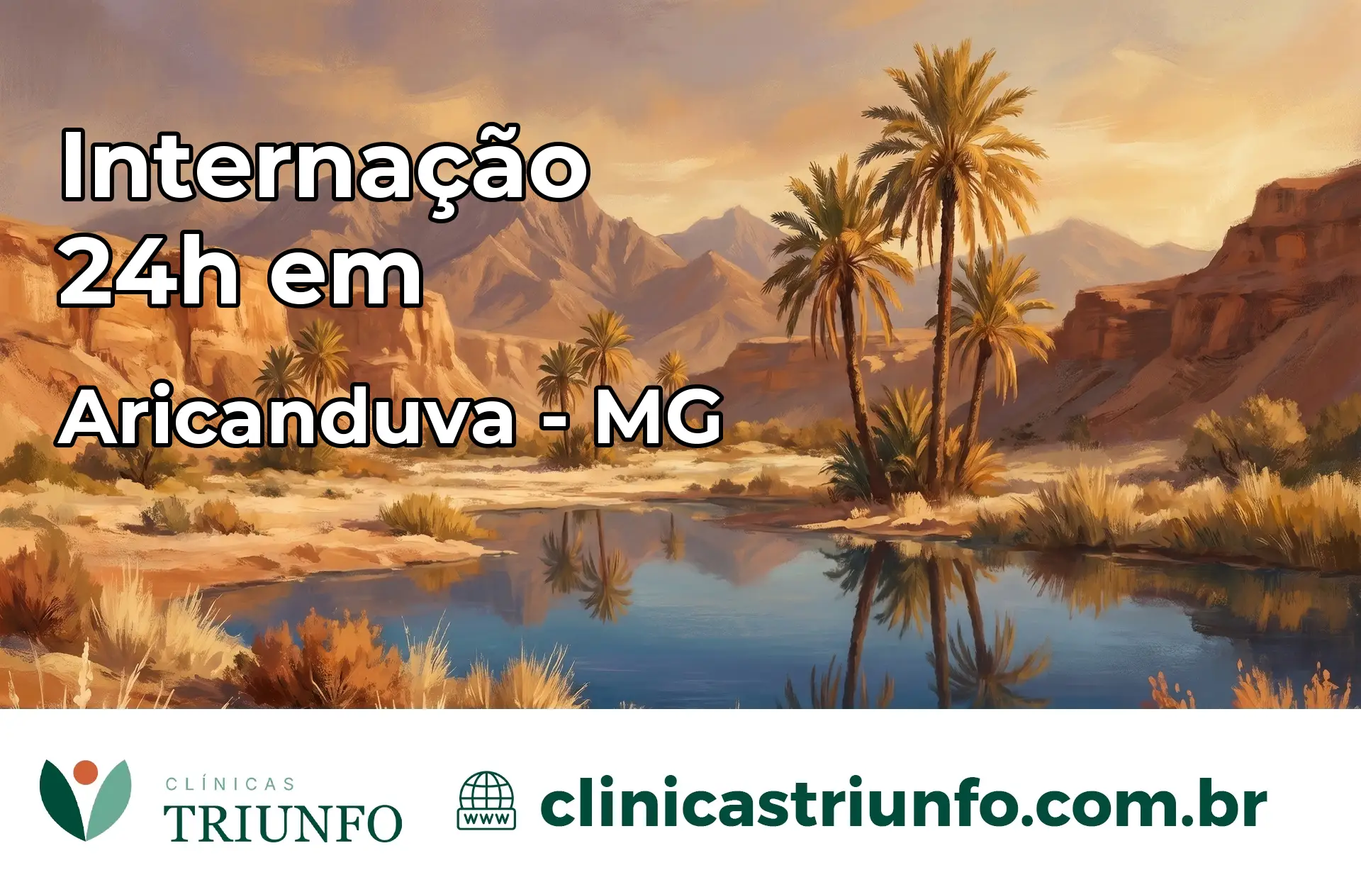Internação 24 horas em Aricanduva – MG