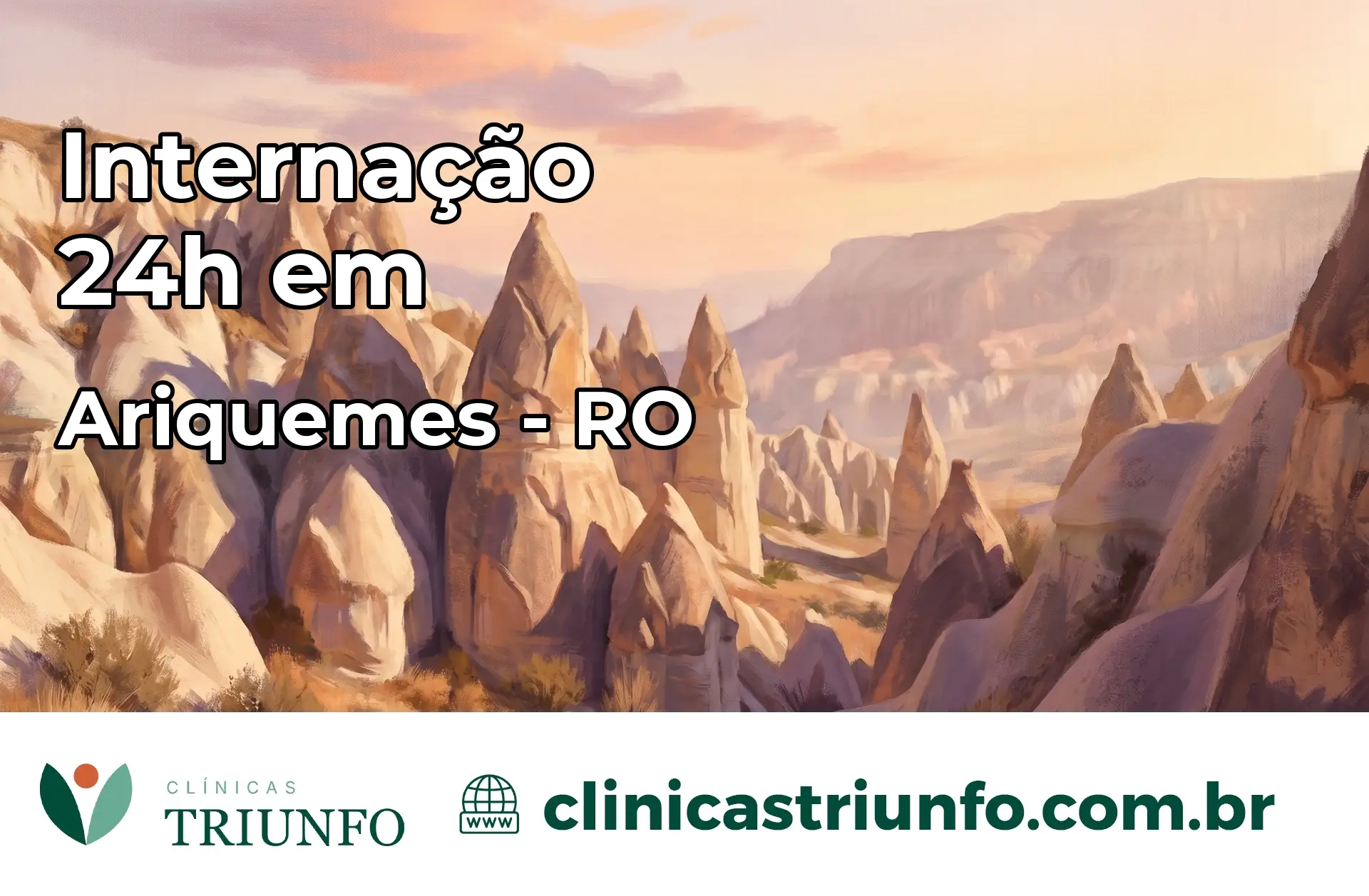 Internação 24 horas em Ariquemes – RO