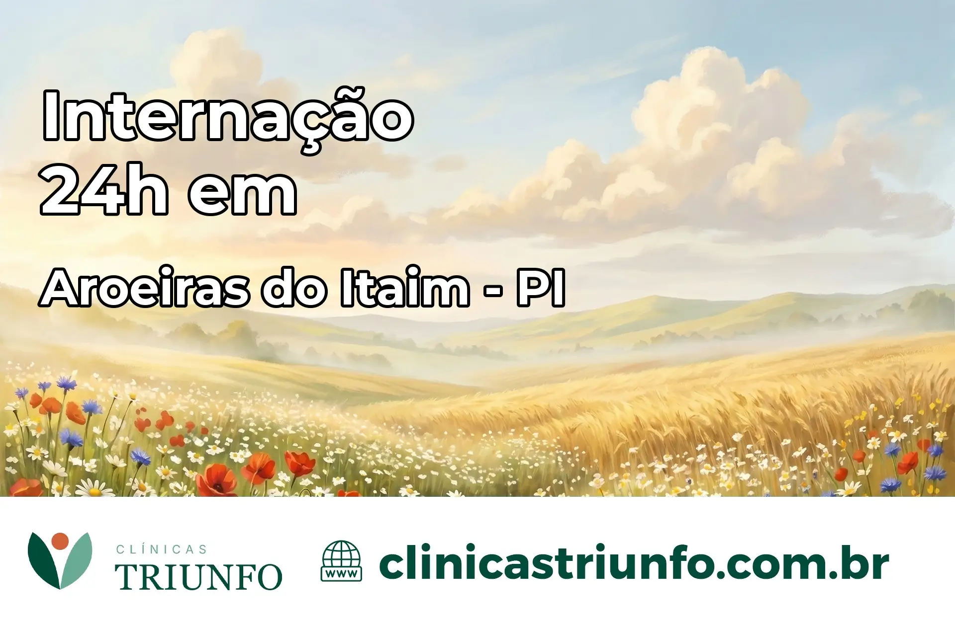 Internação 24 horas em Aroeiras do Itaim – PI