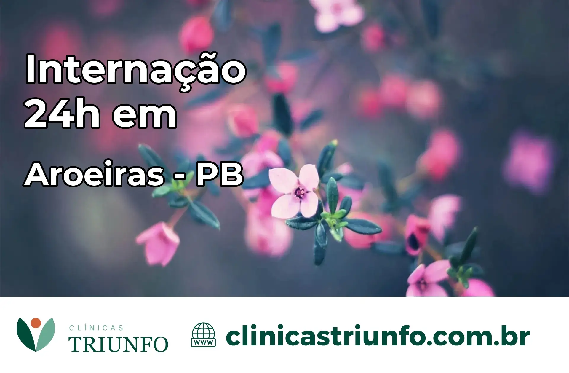 Internação 24 horas em Aroeiras – PB