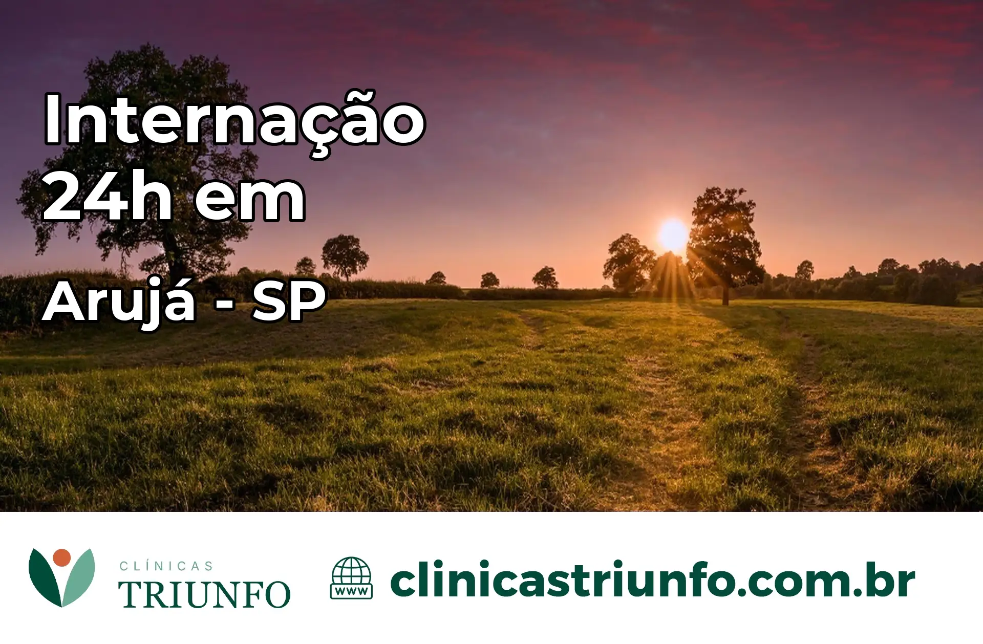 Internação 24 horas em Arujá – SP