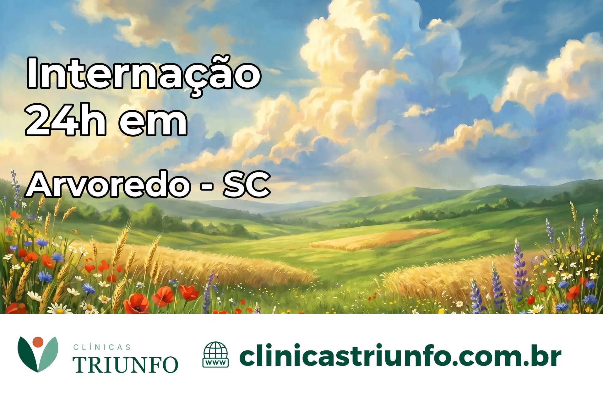 Internação 24 horas em Arvoredo – SC