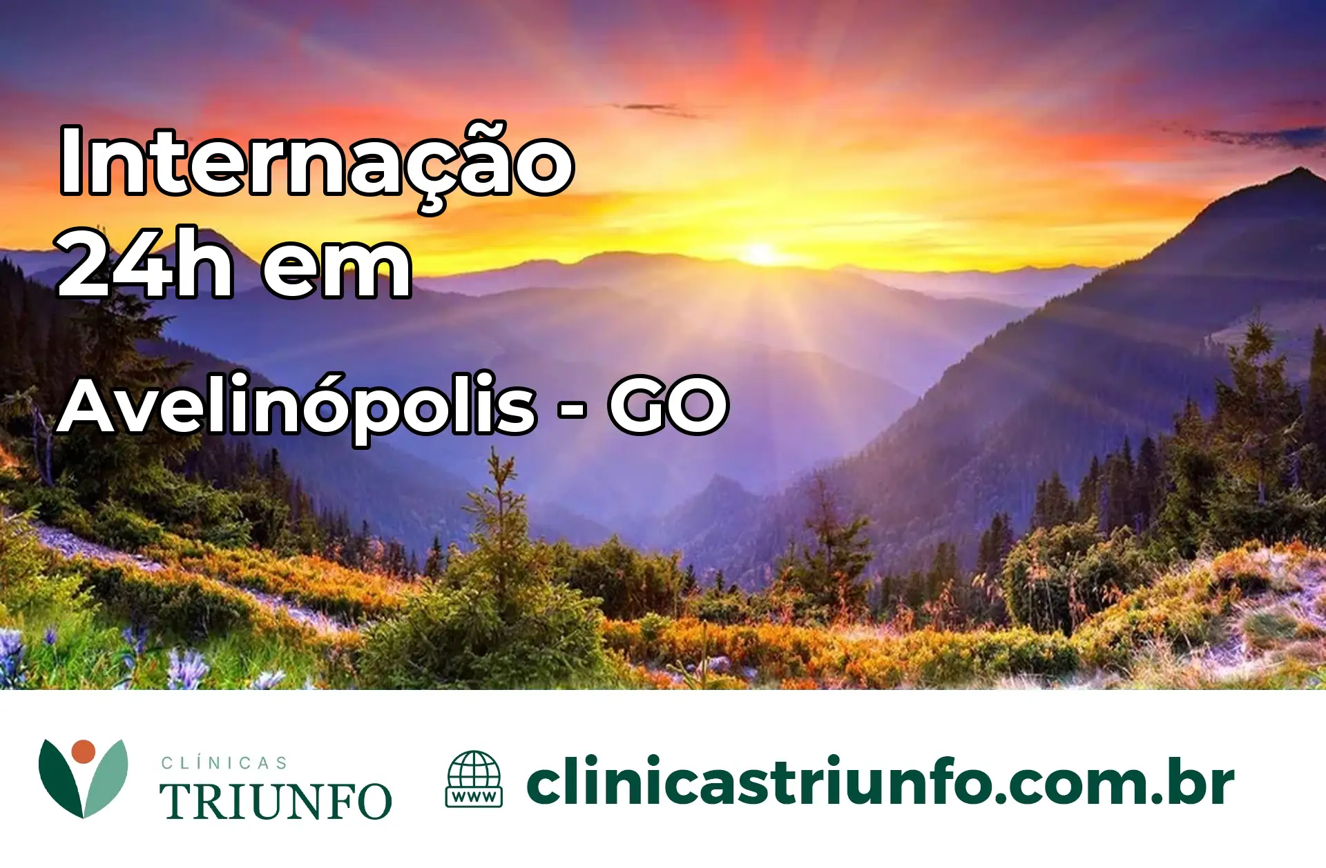 Internação 24 horas em Avelinópolis – GO