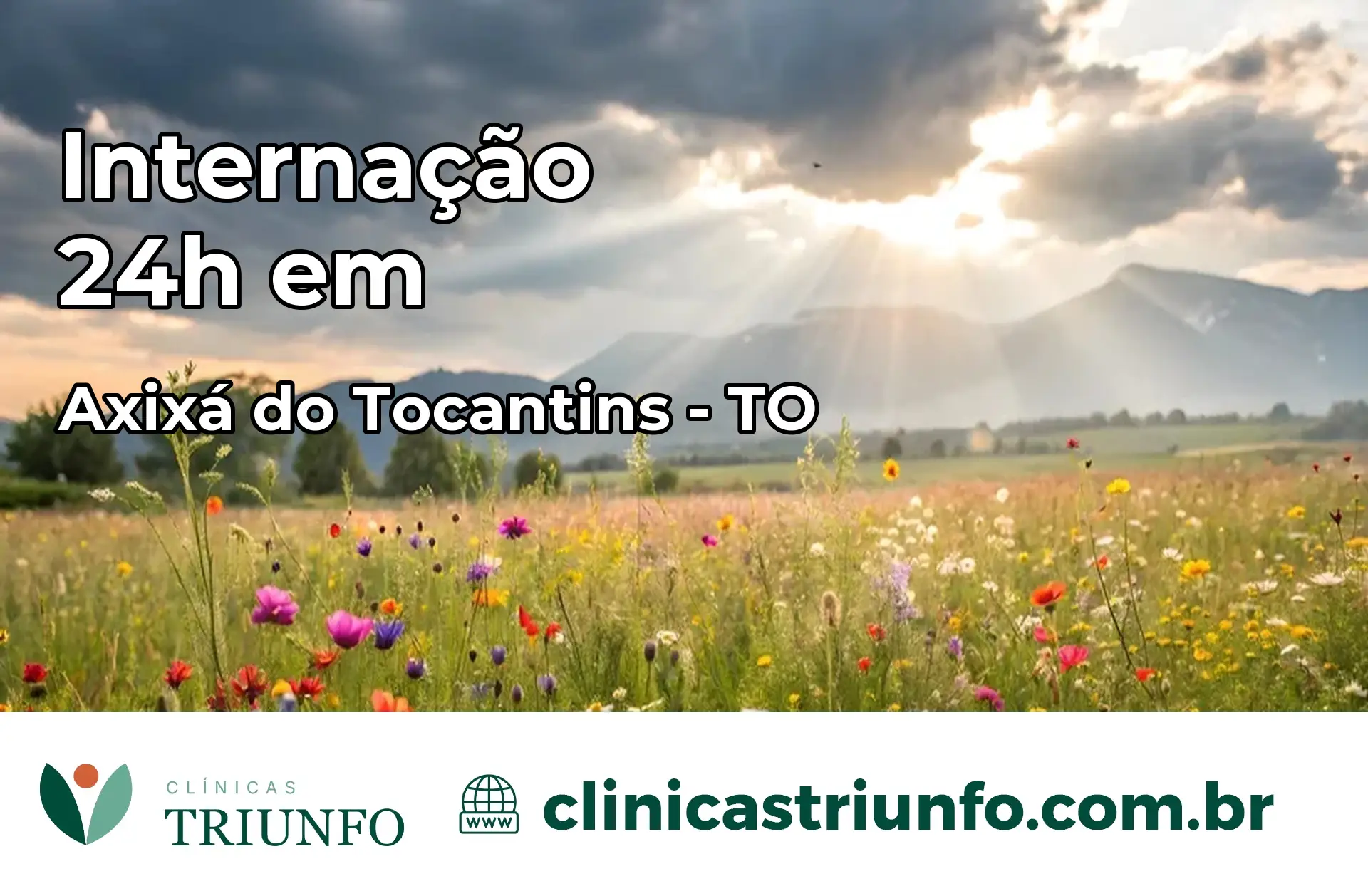 Internação 24 horas em Axixá do Tocantins – TO