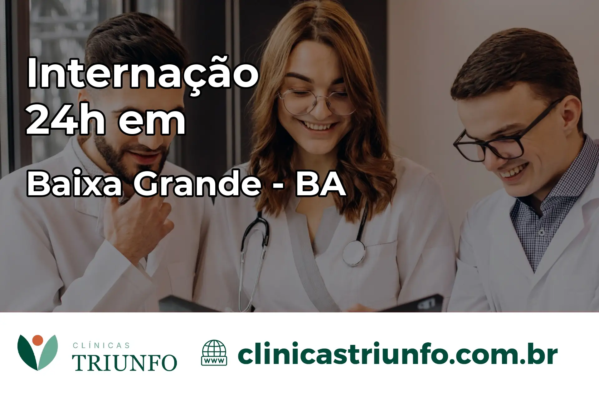 Internação 24 horas em Baixa Grande – BA