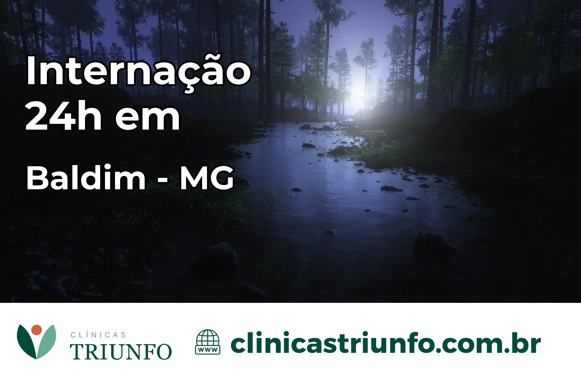 Internação 24 horas em Baldim – MG