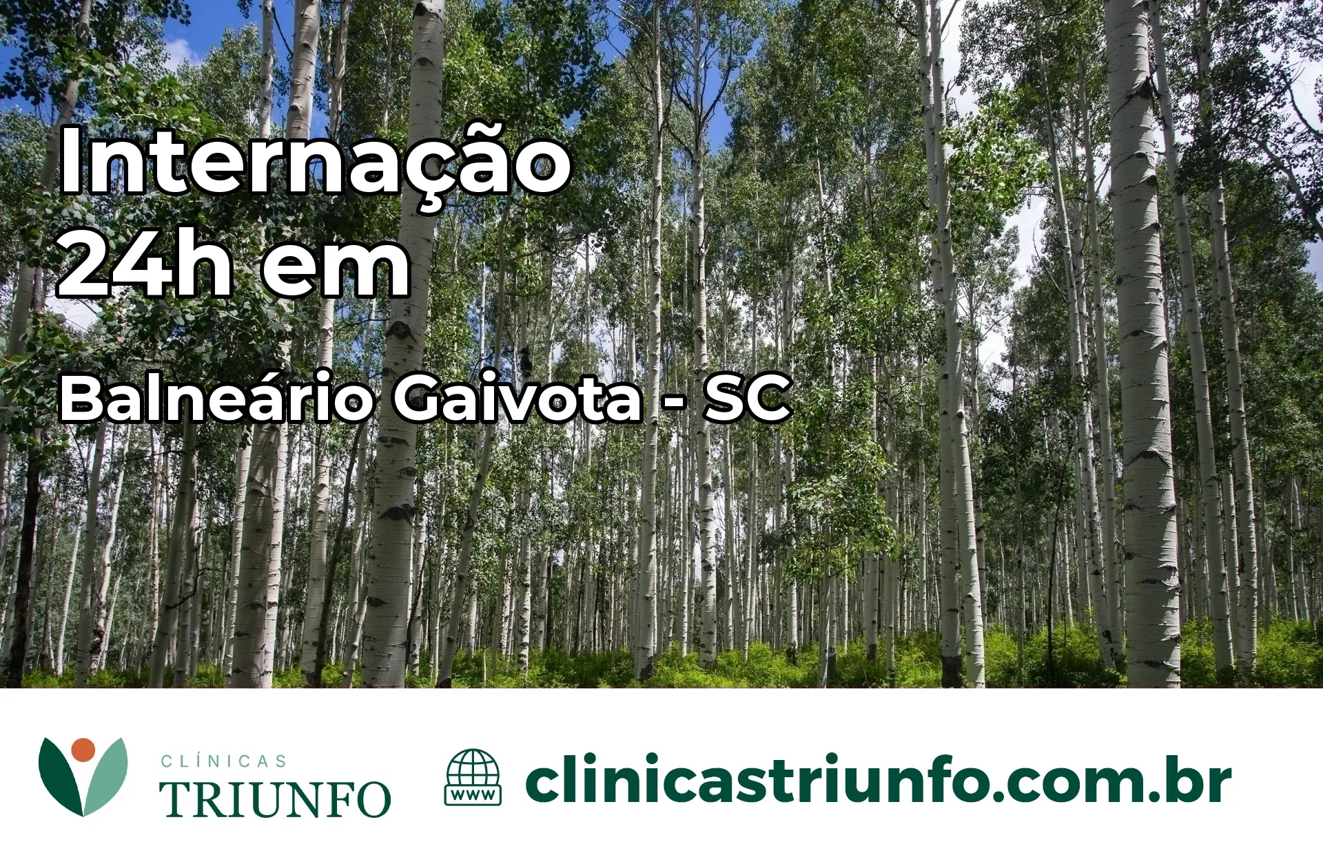 Internação 24 horas em Balneário Gaivota – SC