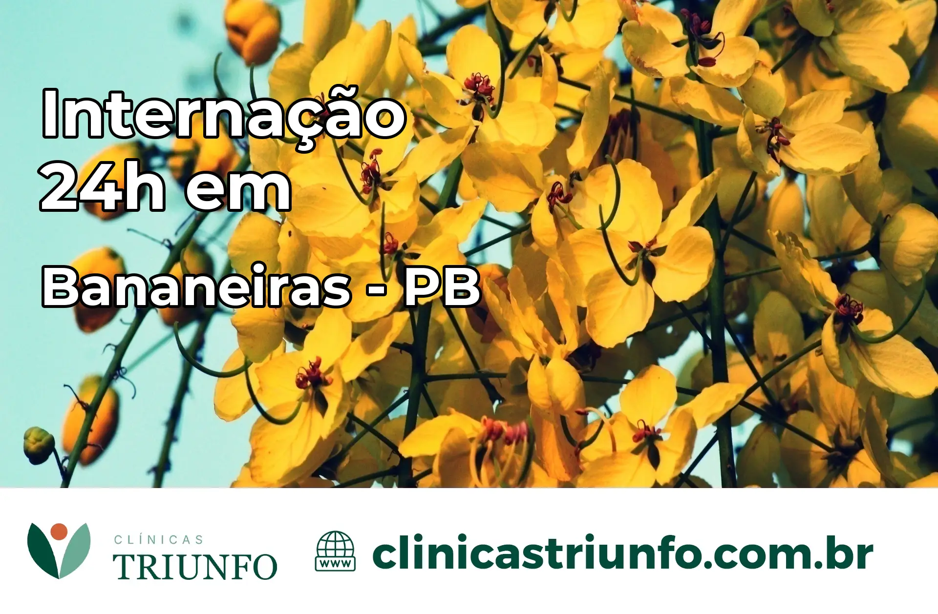 Internação 24 horas em Bananeiras – PB