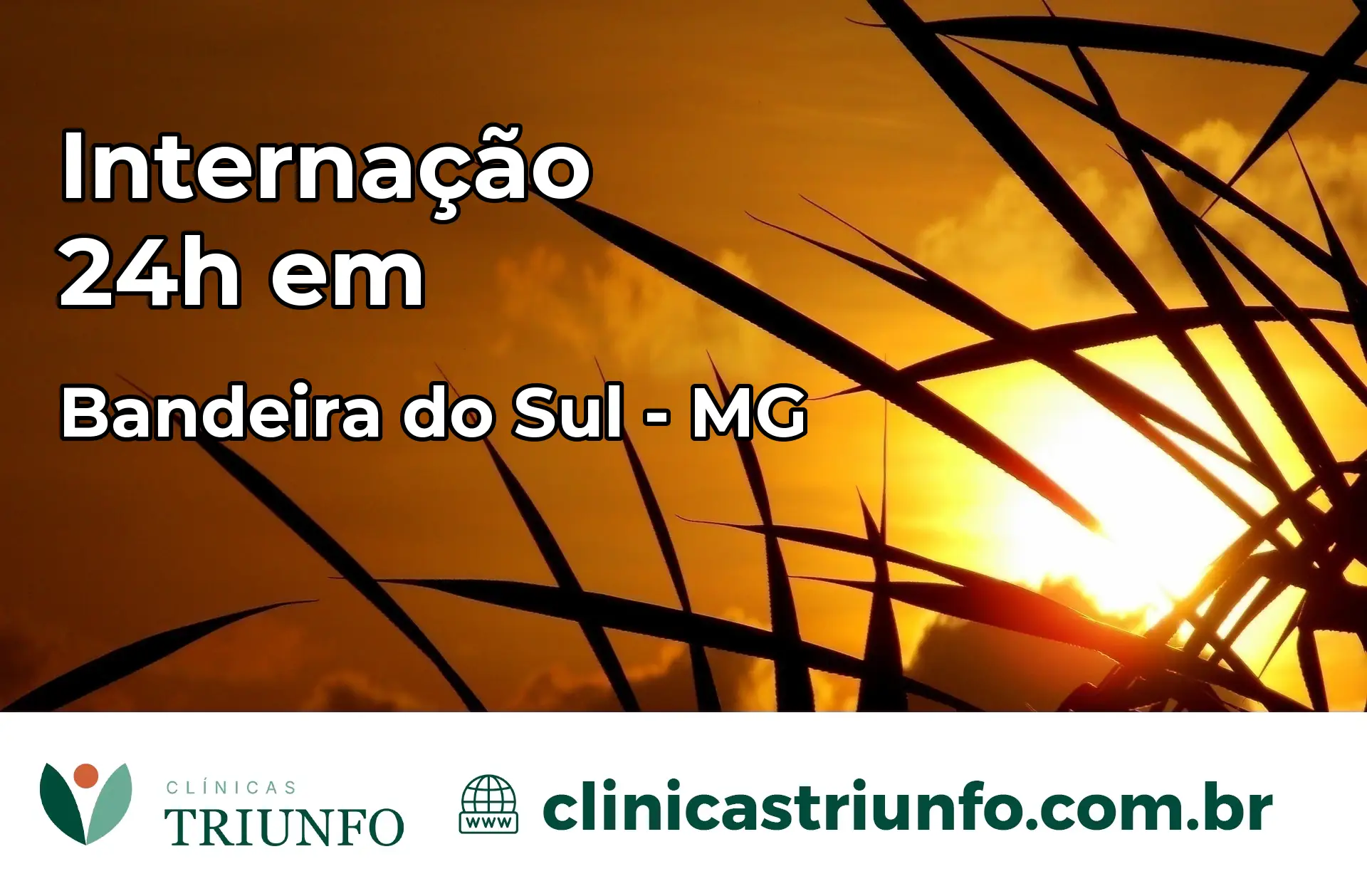 Internação 24 horas em Bandeira do Sul – MG