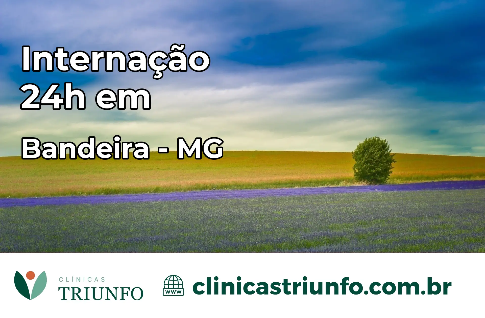 Internação 24 horas em Bandeira – MG
