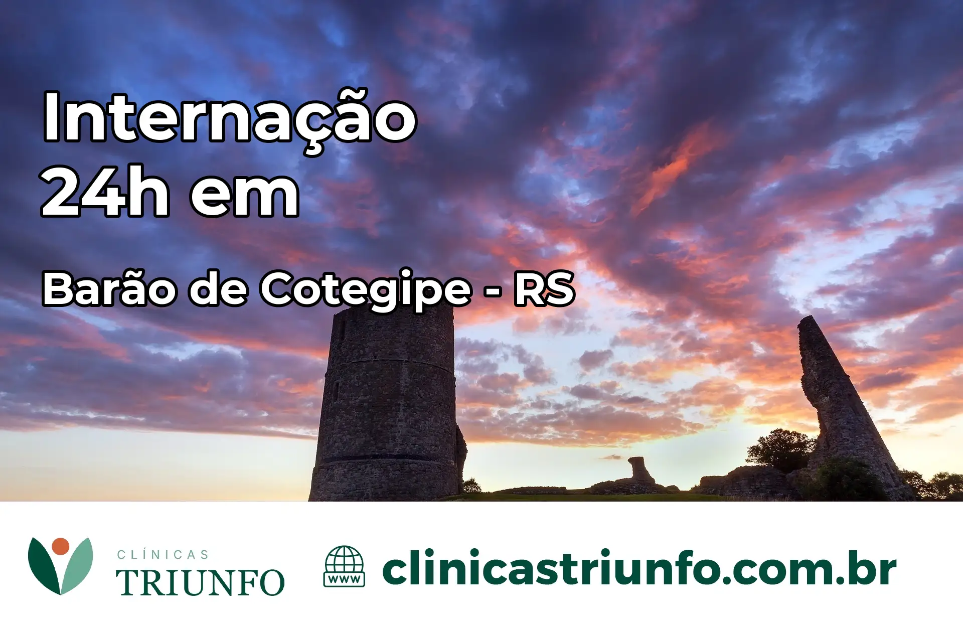 Internação 24 horas em Barão de Cotegipe – RS