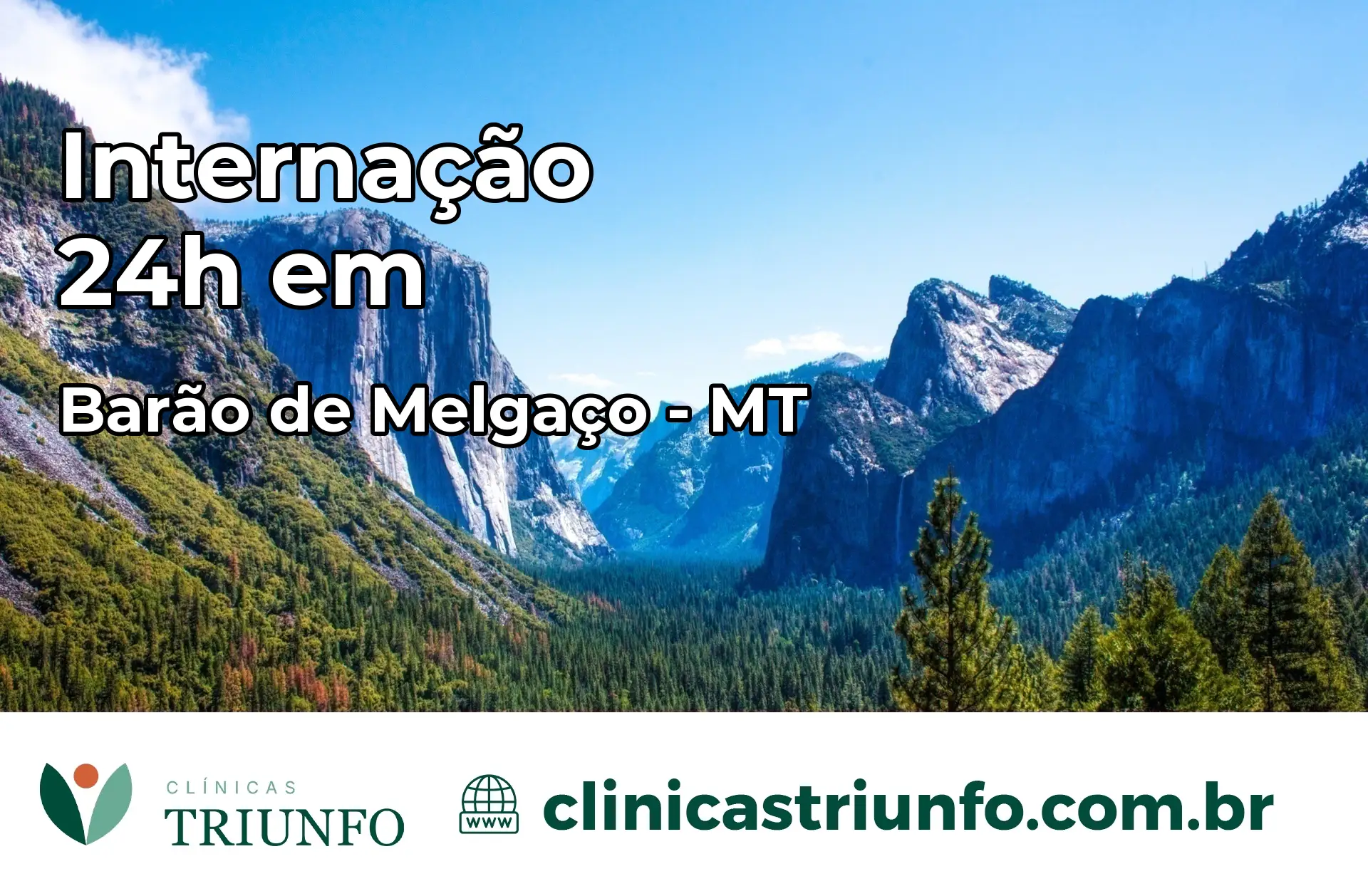 Internação 24 horas em Barão de Melgaço – MT