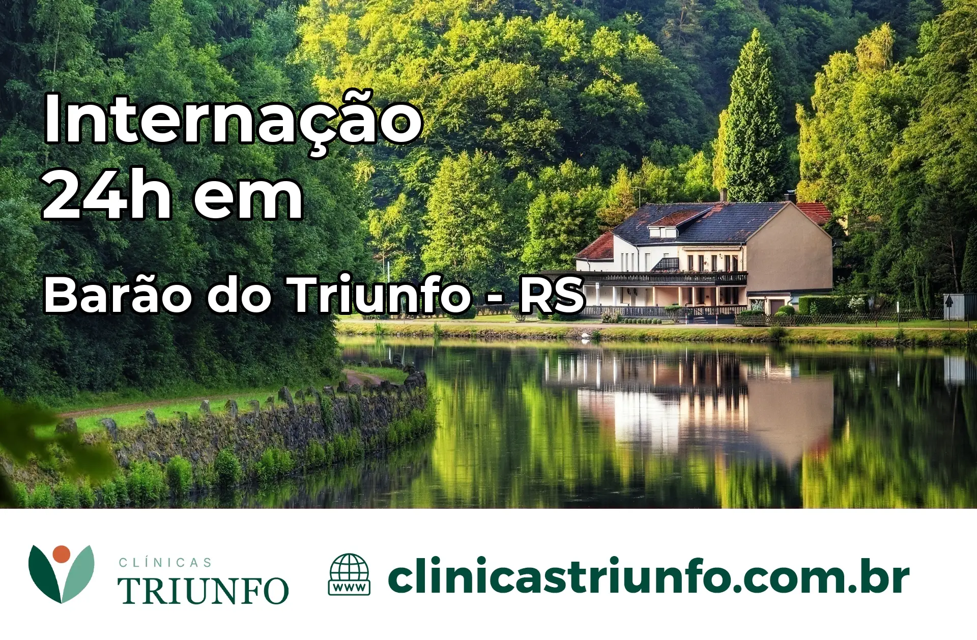 Internação 24 horas em Barão do Triunfo – RS