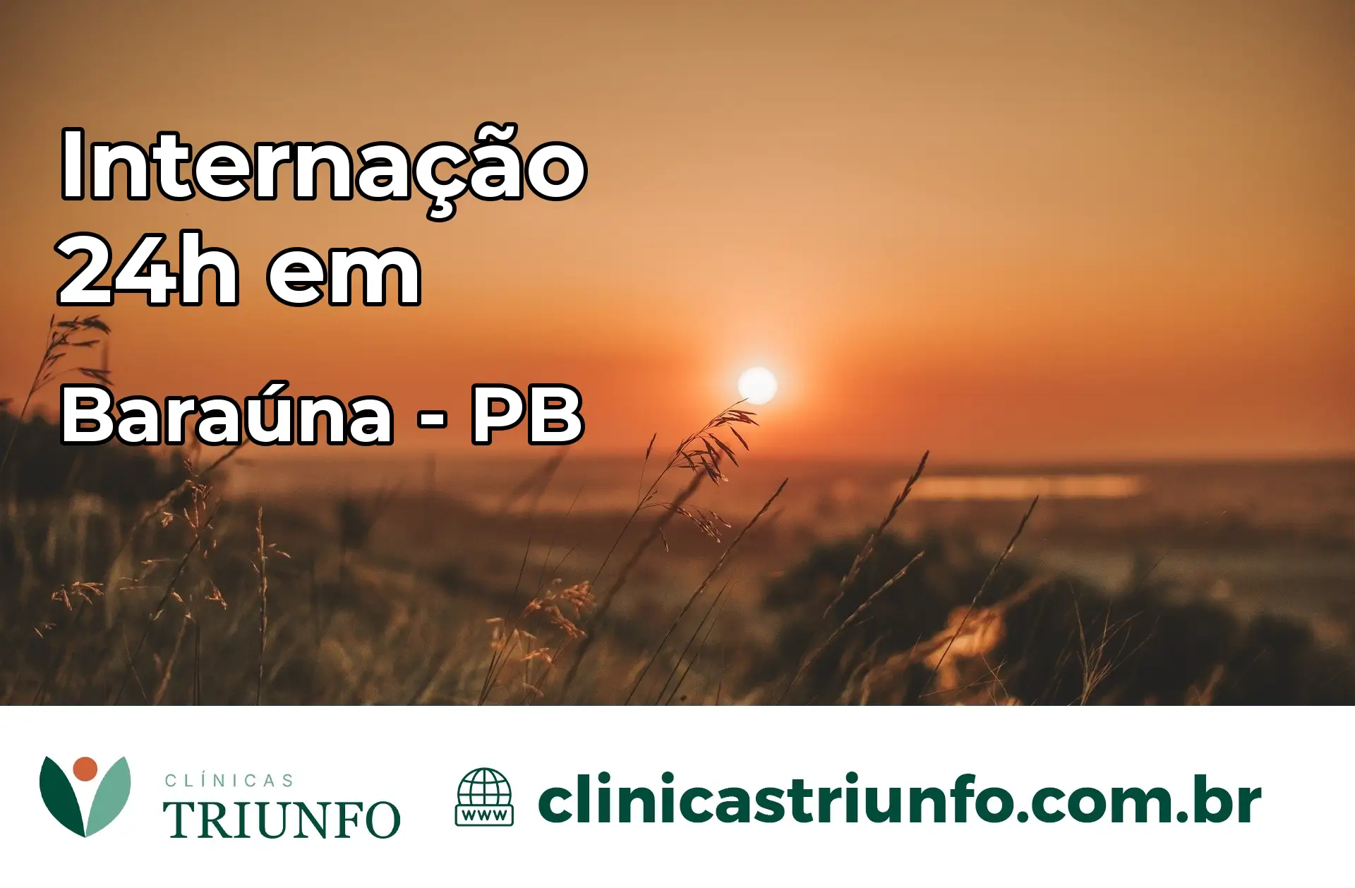 Internação 24 horas em Baraúna – PB