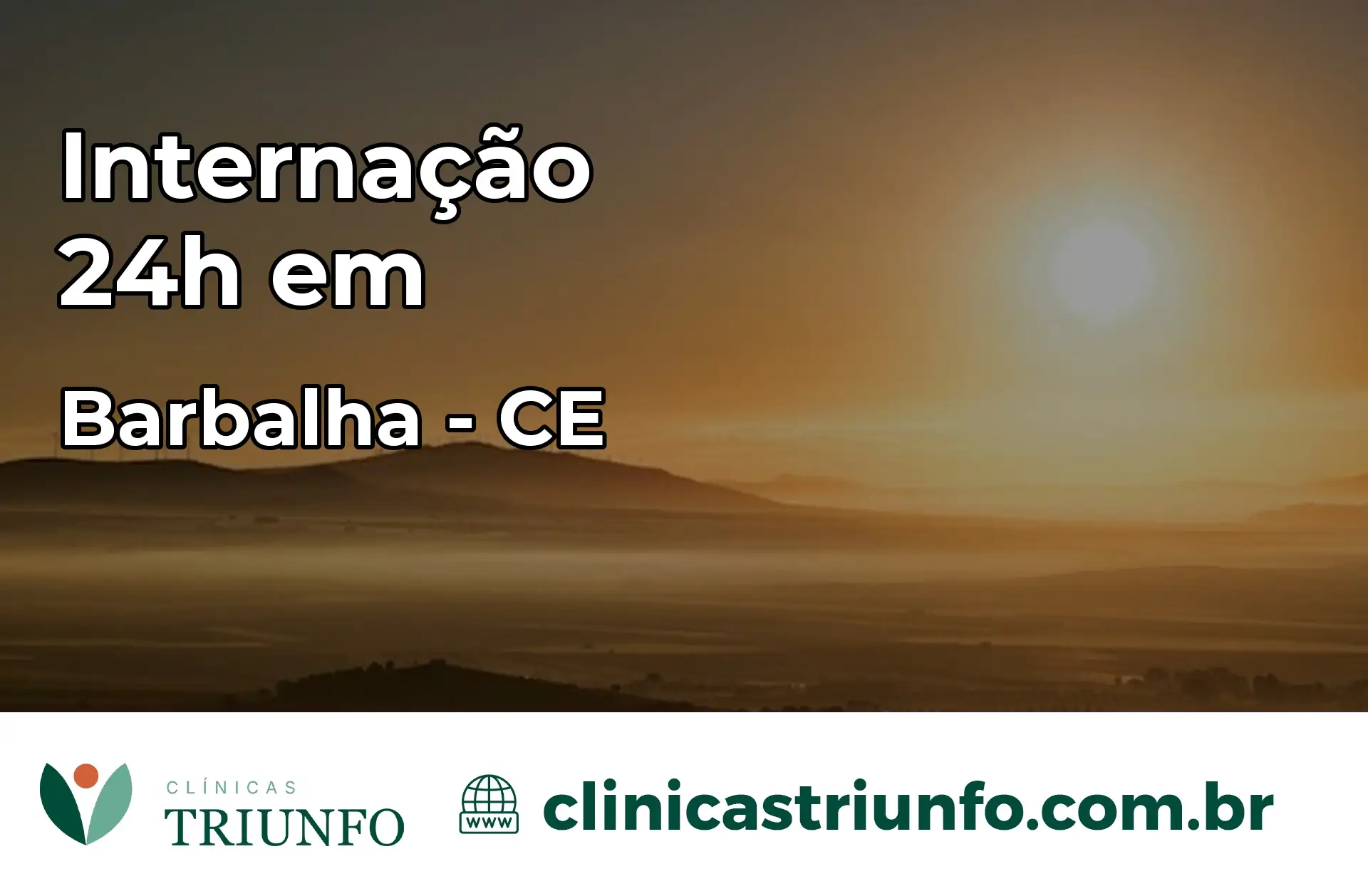 Internação 24 horas em Barbalha – CE