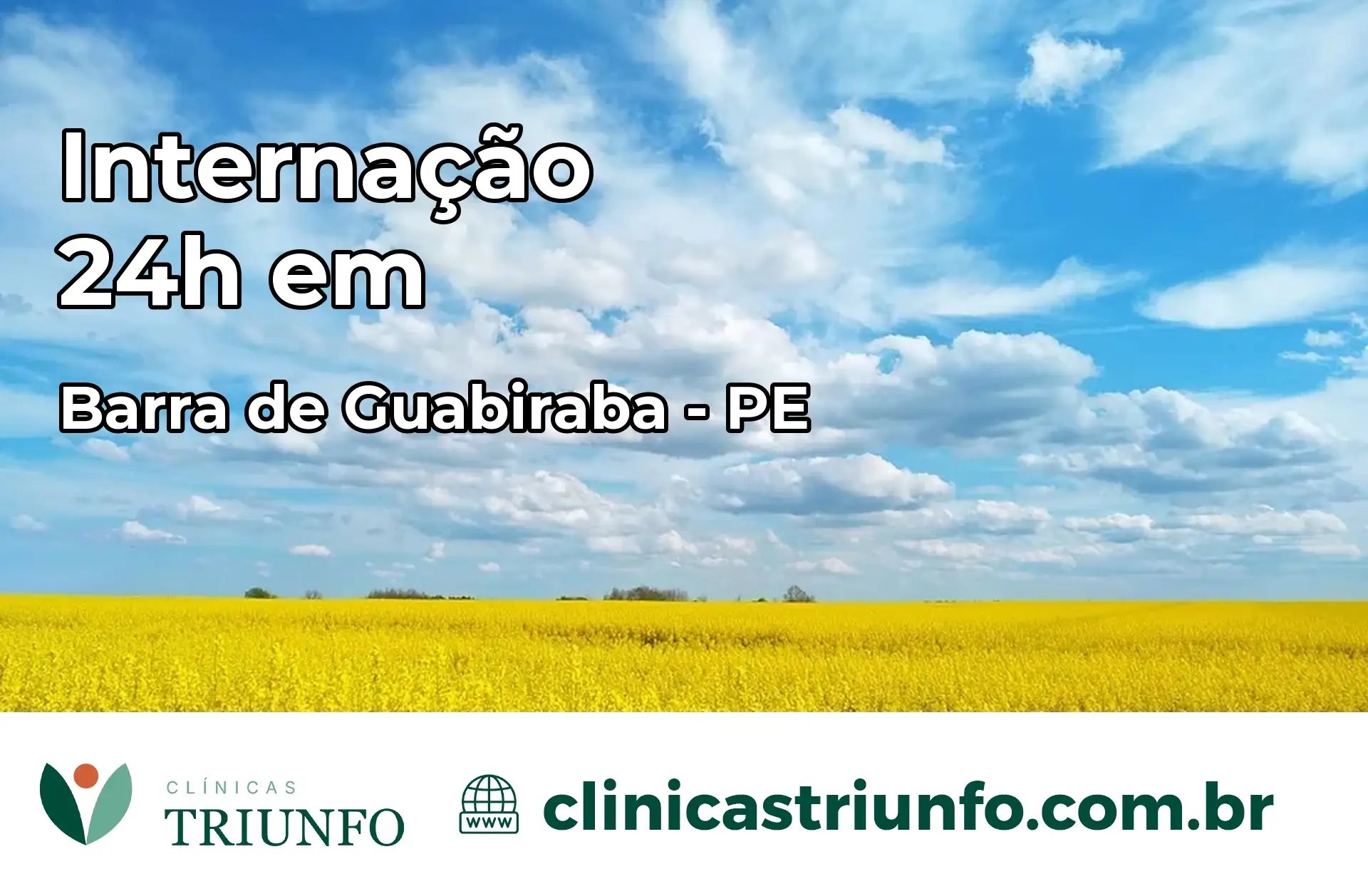 Internação 24 horas em Barra de Guabiraba – PE