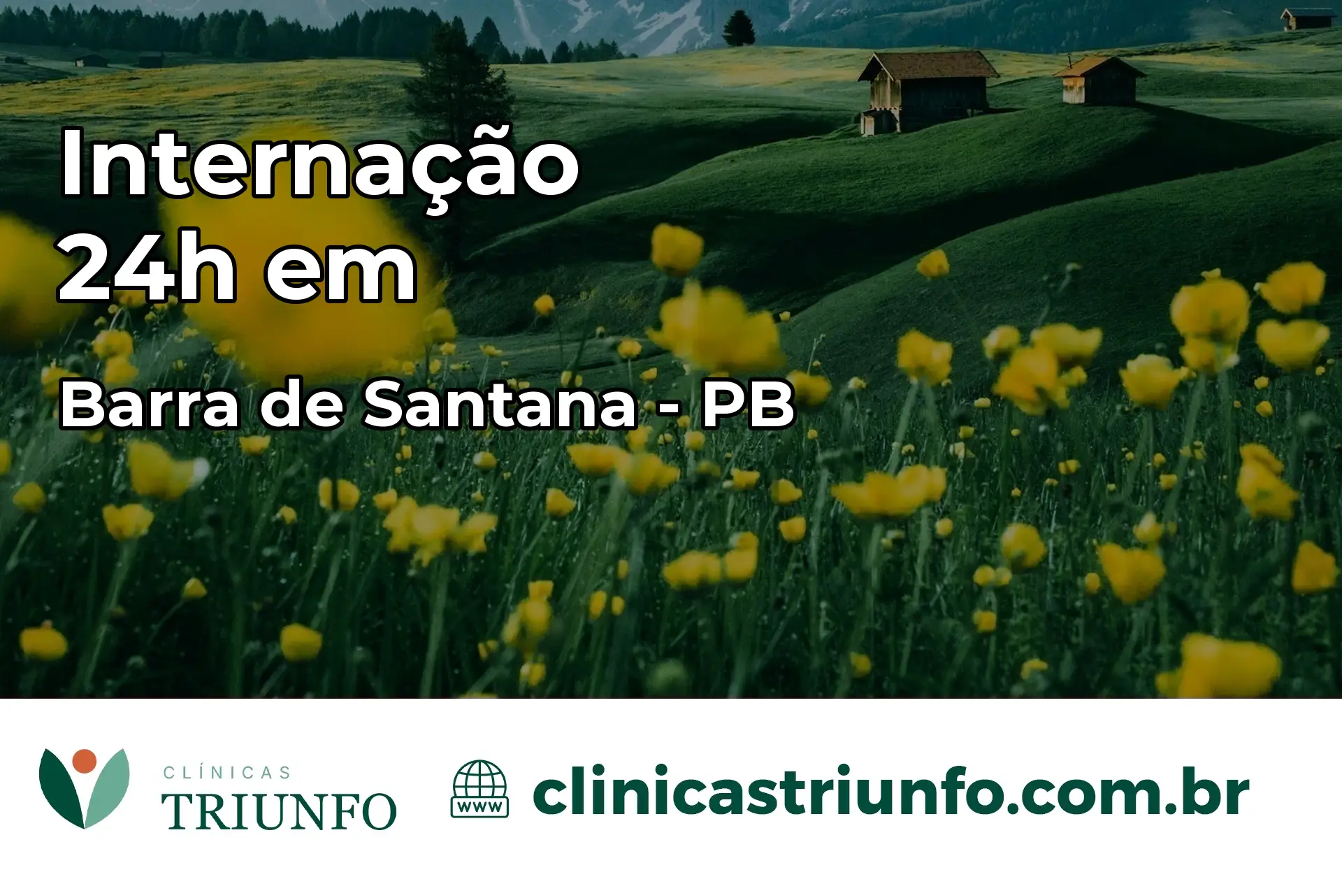 Internação 24 horas em Barra de Santana – PB
