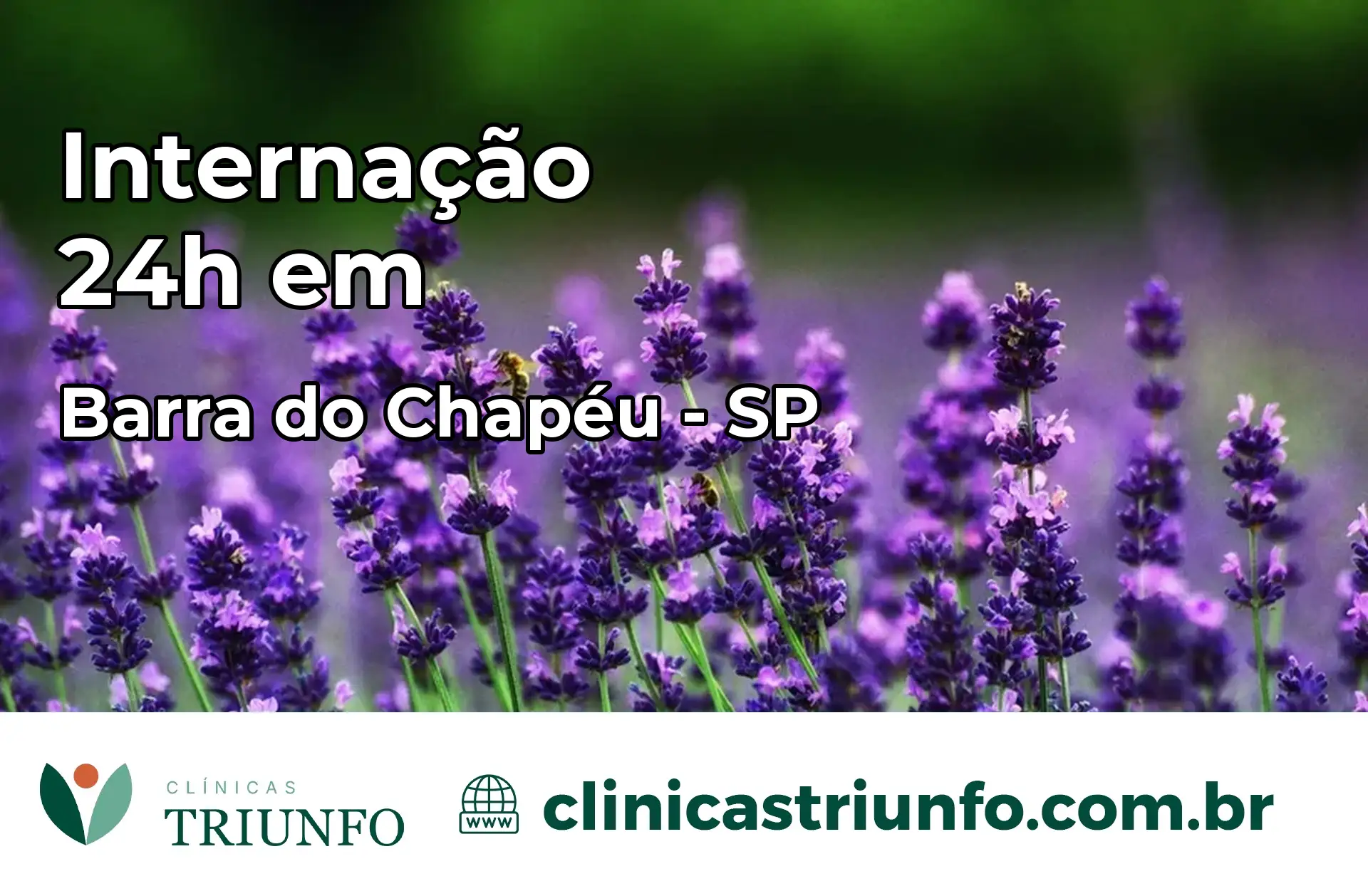 Internação 24 horas em Barra do Chapéu – SP