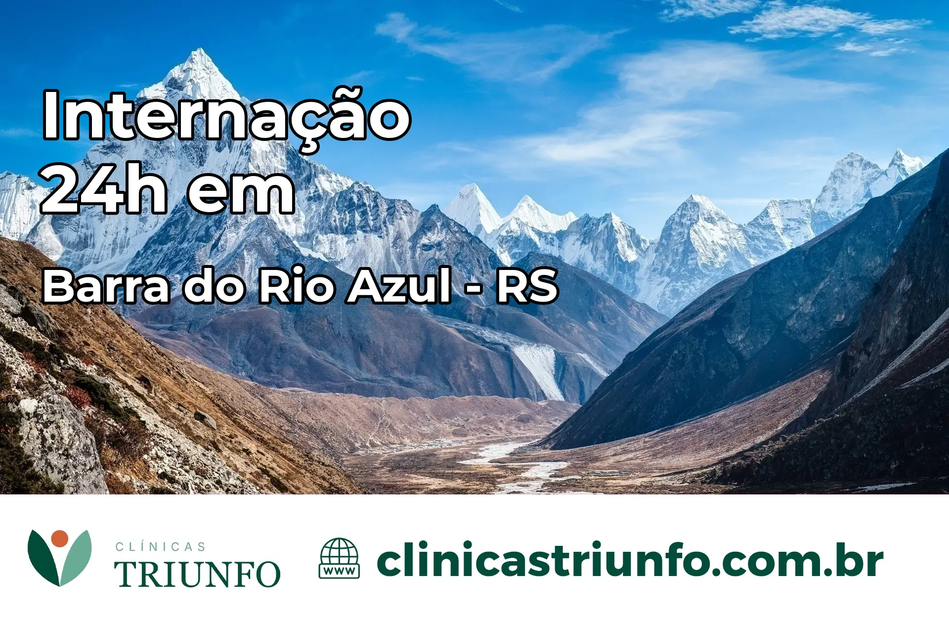 Internação 24 horas em Barra do Rio Azul – RS