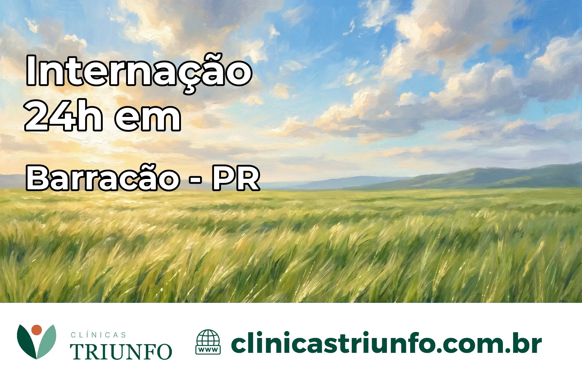 Internação 24 horas em Barracão – PR