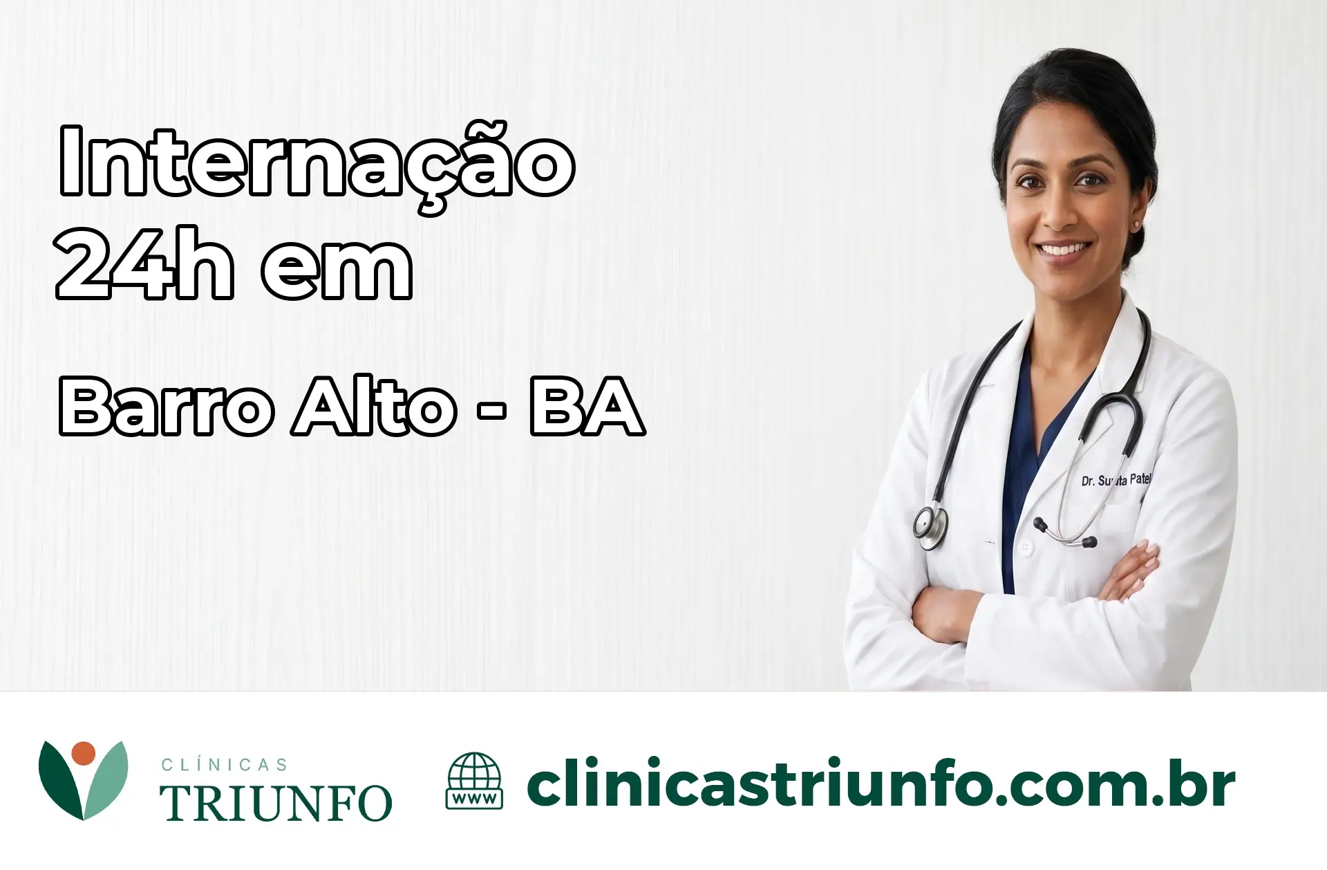 Internação 24 horas em Barro Alto – BA
