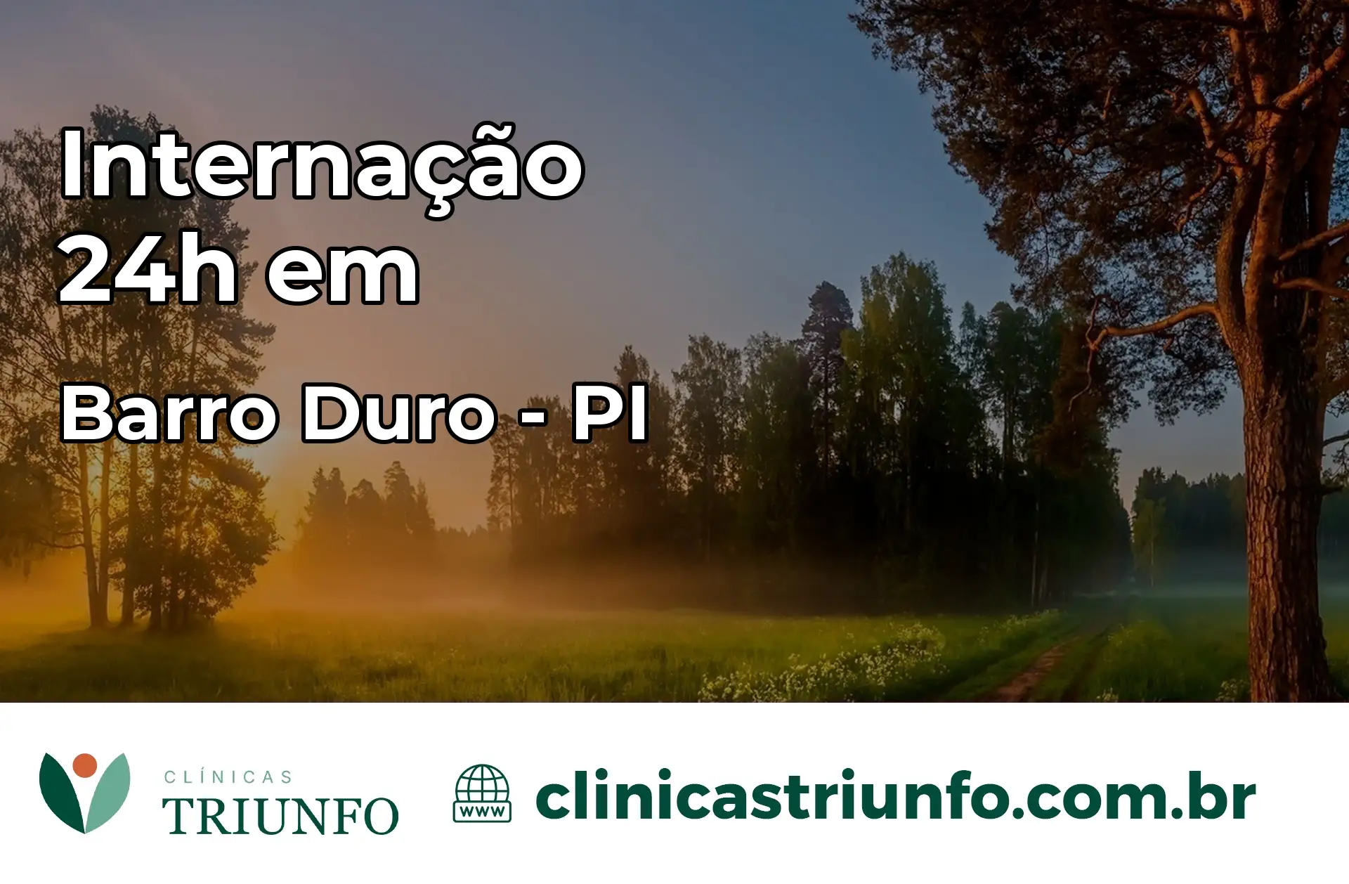 Internação 24 horas em Barro Duro – PI