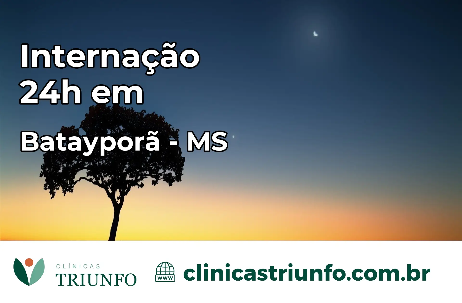 Internação 24 horas em Batayporã – MS