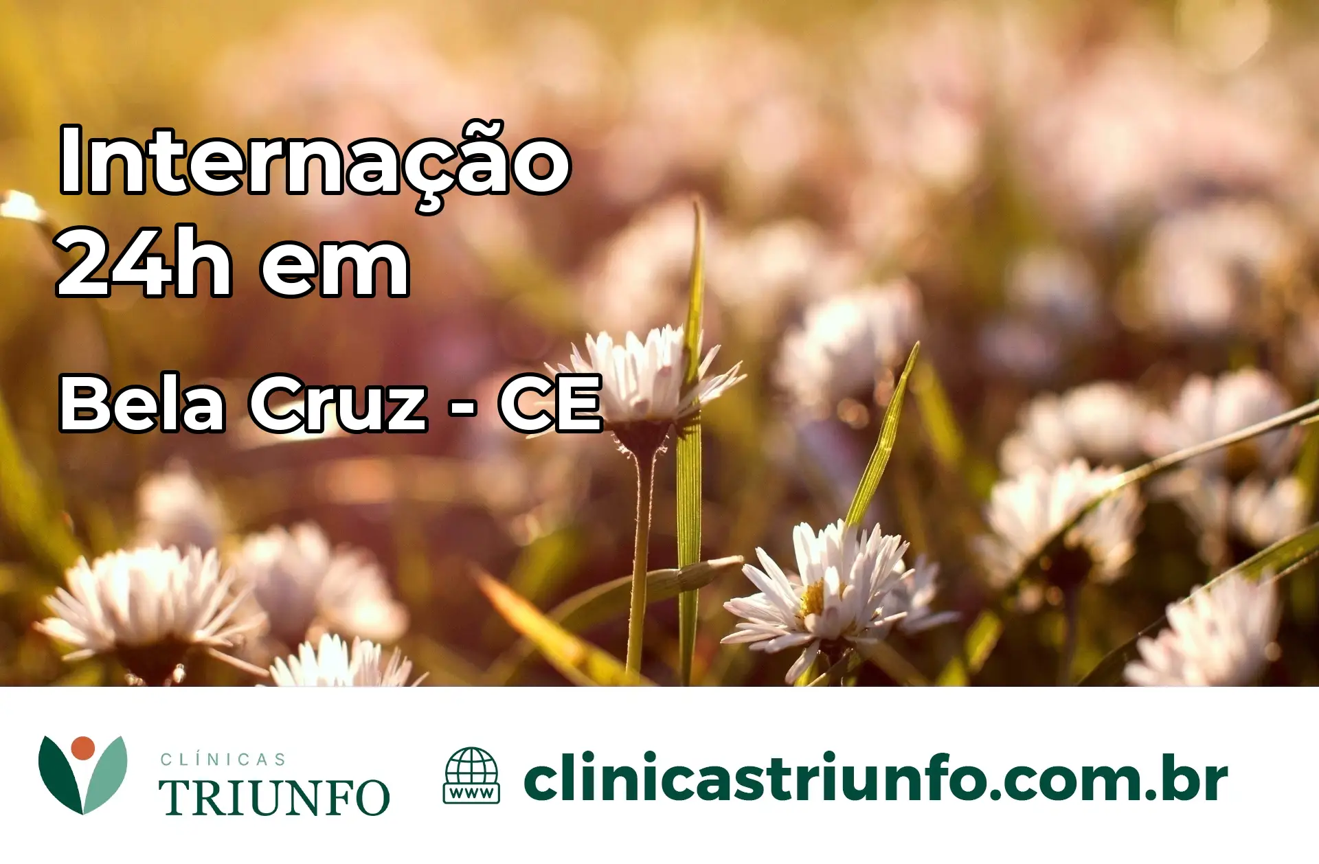 Internação 24 horas em Bela Cruz – CE