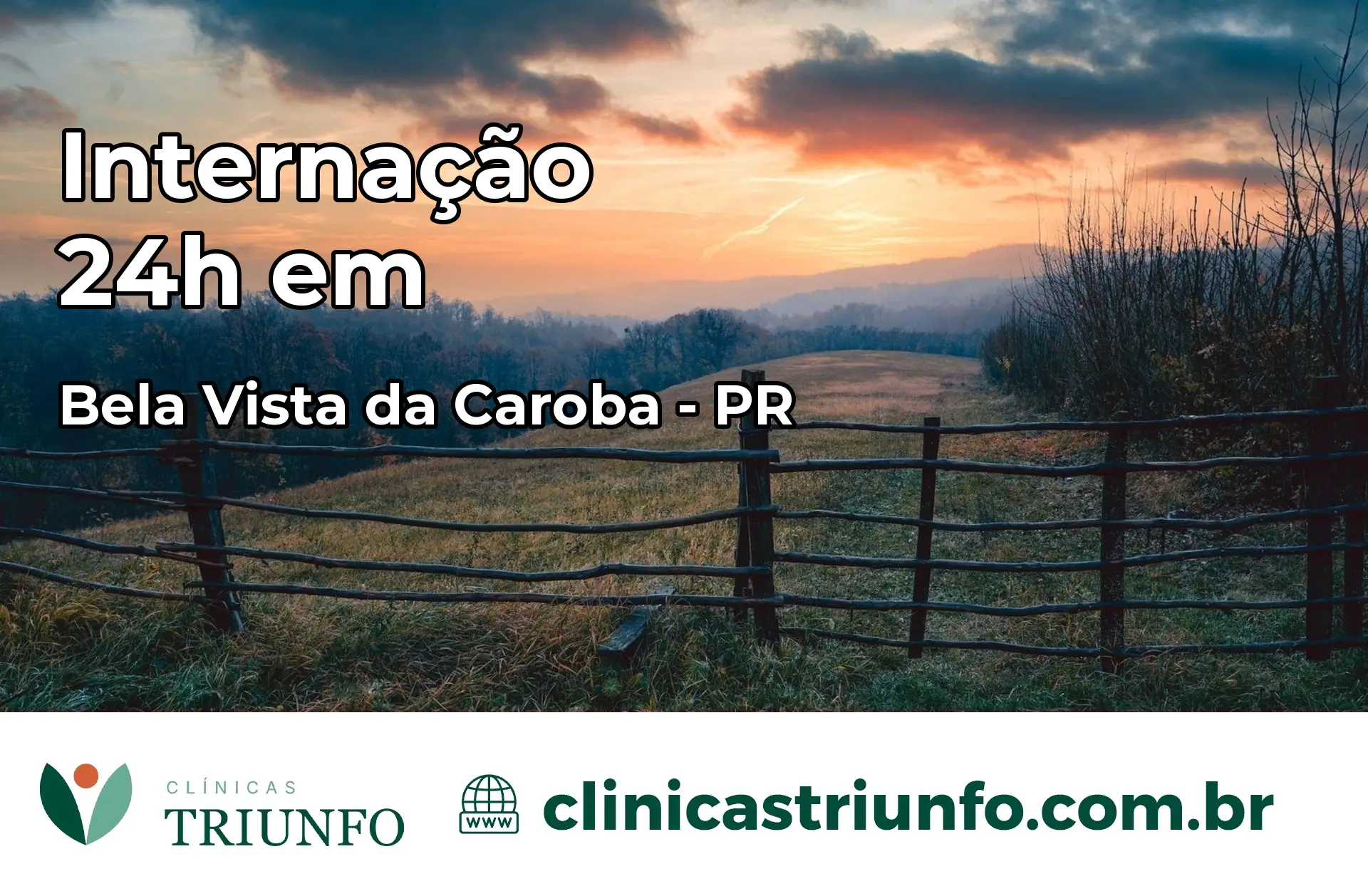 Internação 24 horas em Bela Vista da Caroba – PR