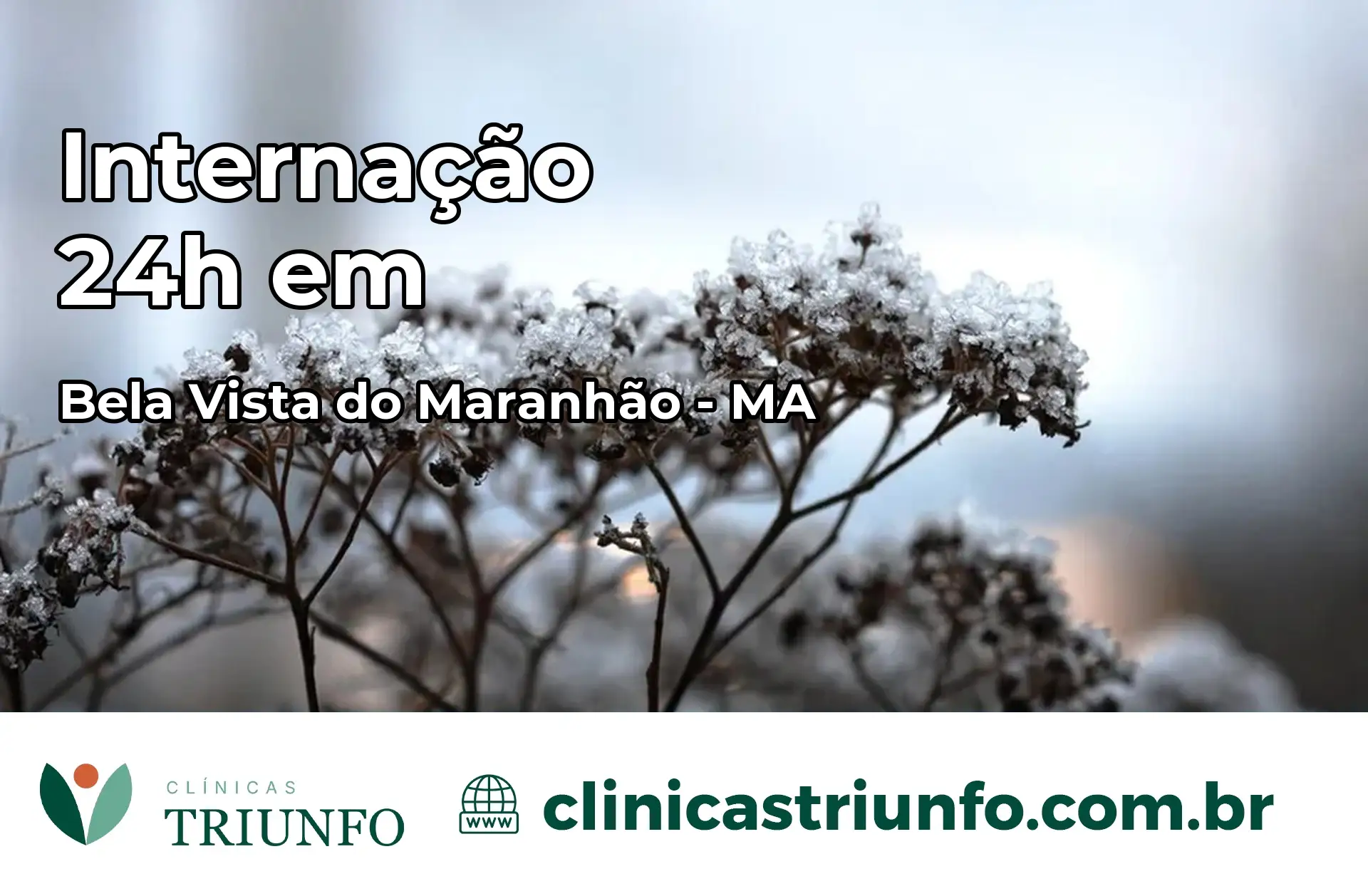 Internação 24 horas em Bela Vista do Maranhão – MA