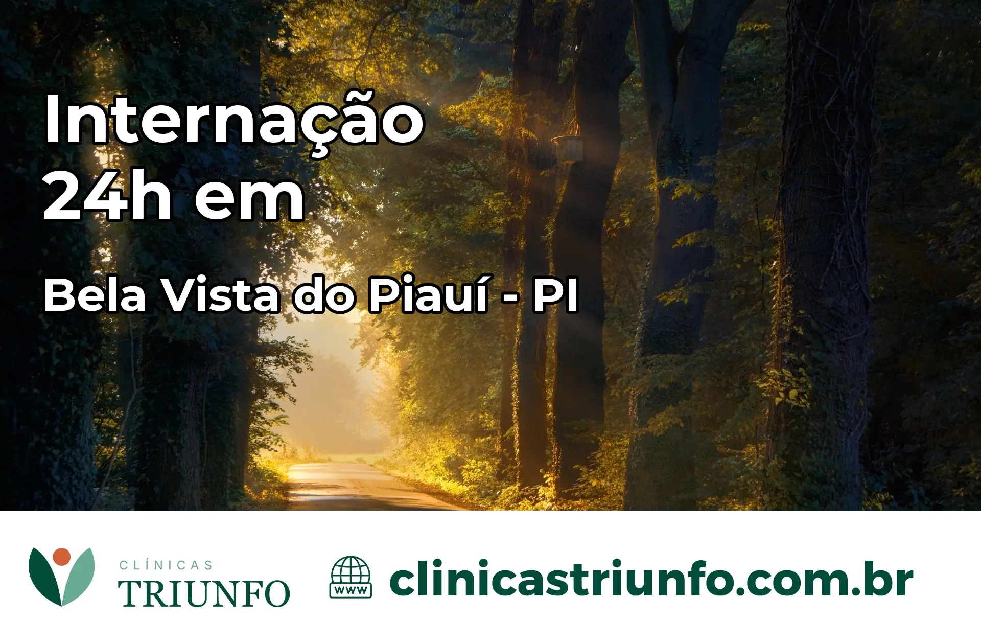 Internação 24 horas em Bela Vista do Piauí – PI