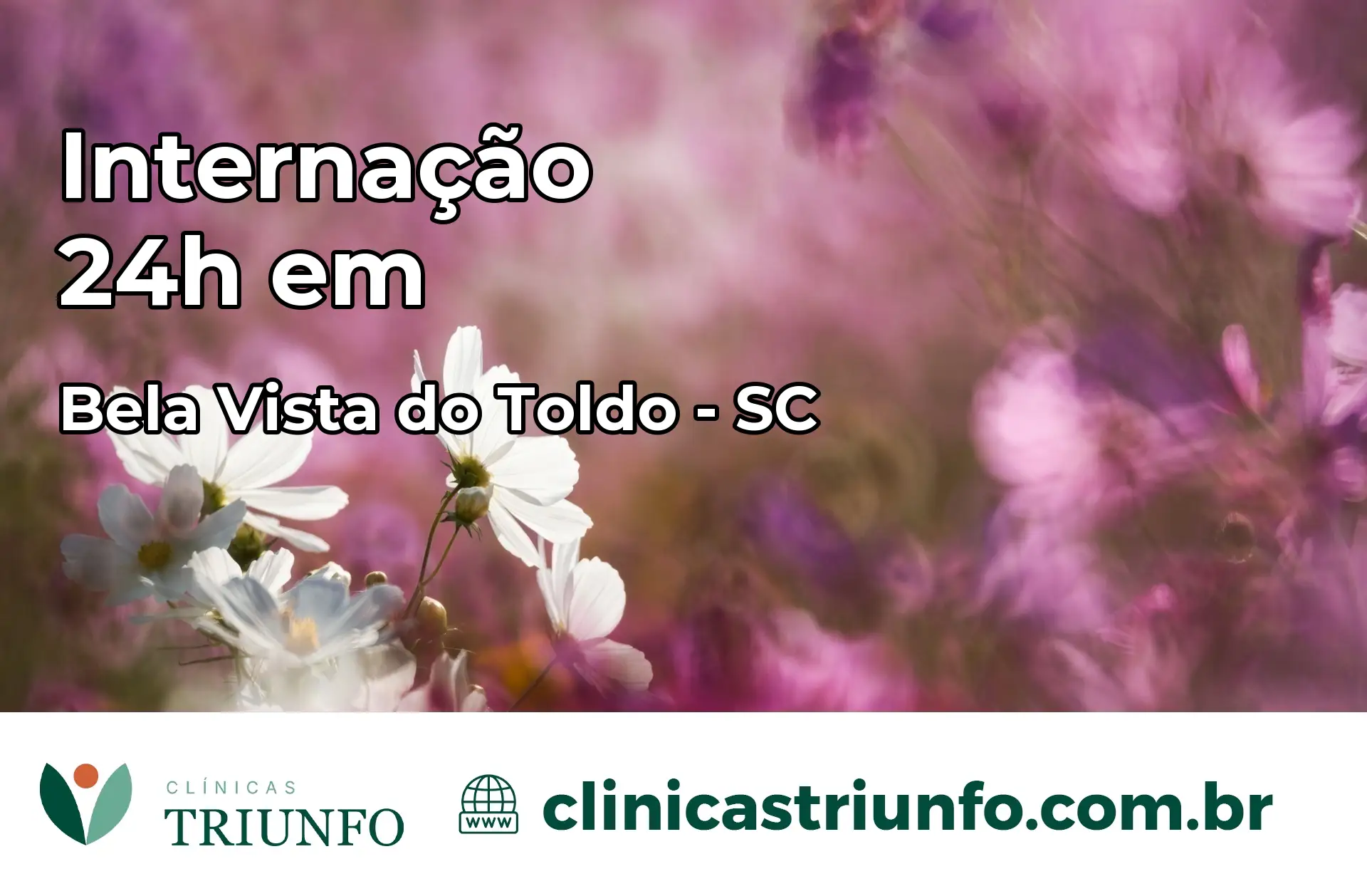 Internação 24 horas em Bela Vista do Toldo – SC