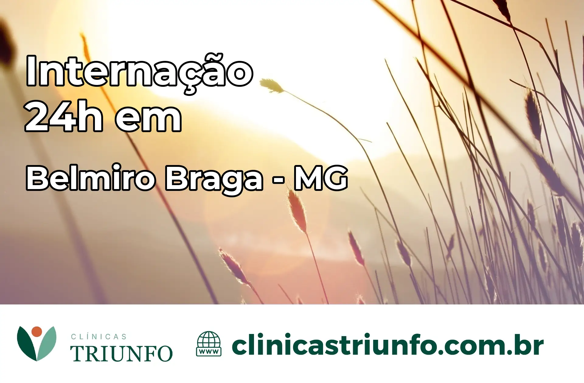 Internação 24 horas em Belmiro Braga – MG