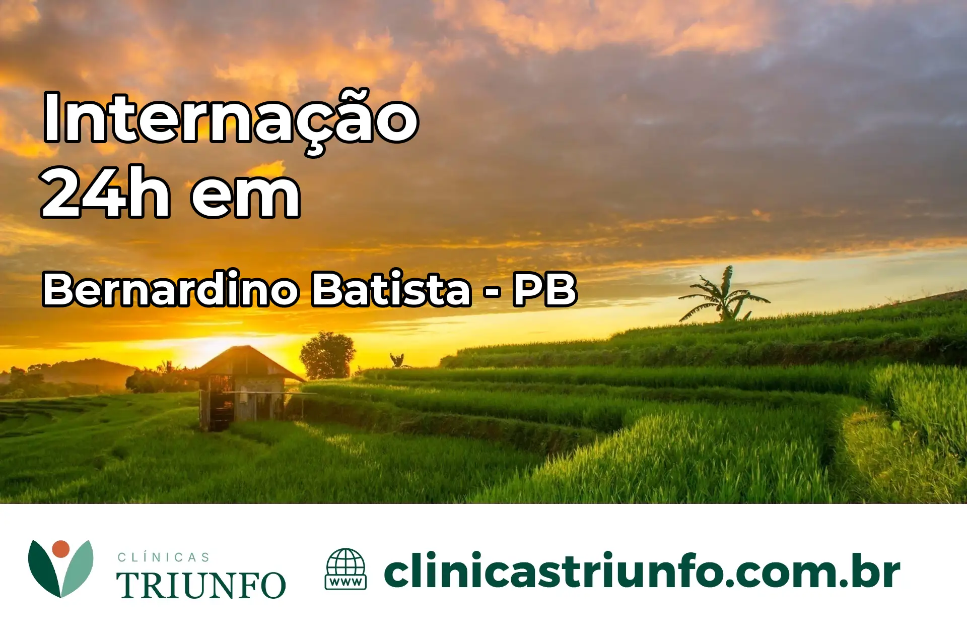 Internação 24 horas em Bernardino Batista – PB