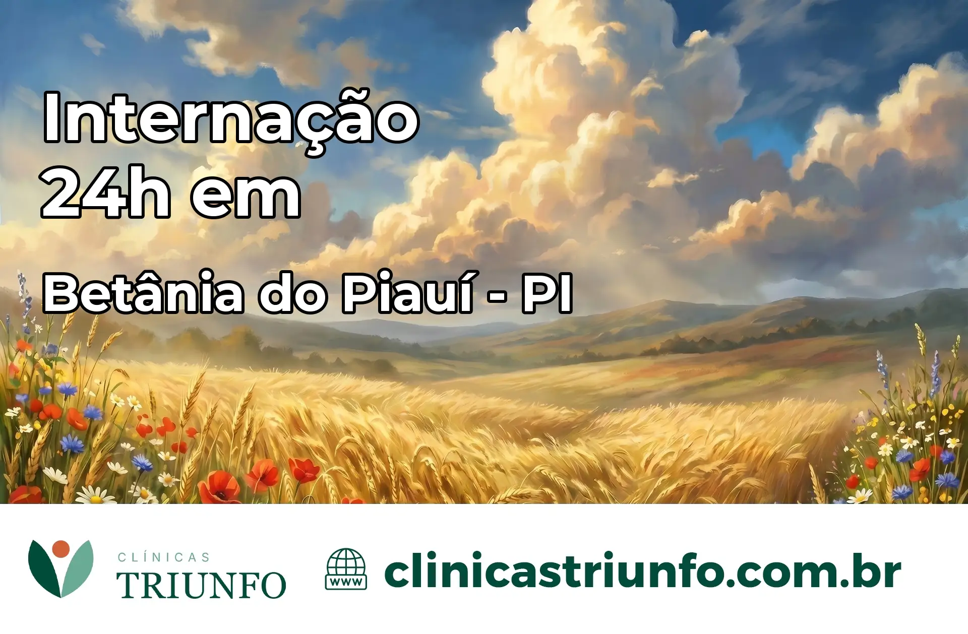 Internação 24 horas em Betânia do Piauí – PI