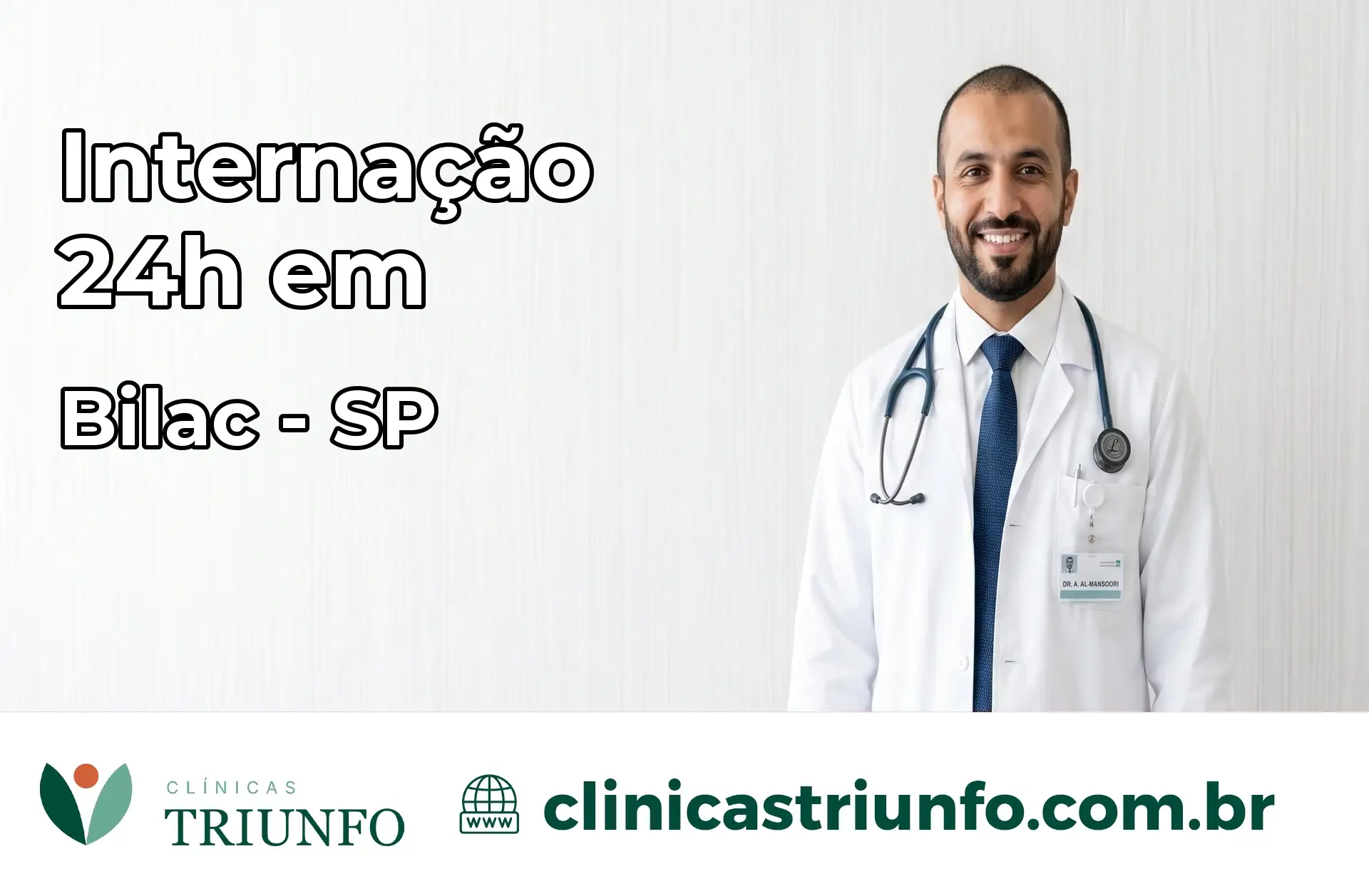 Internação 24 horas em Bilac – SP