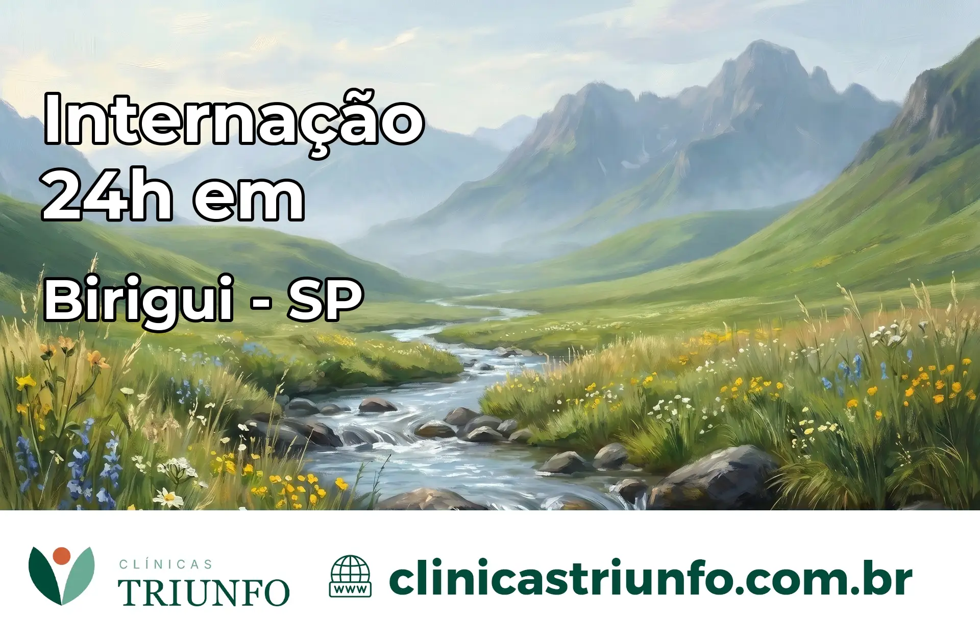 Internação 24 horas em Birigui – SP