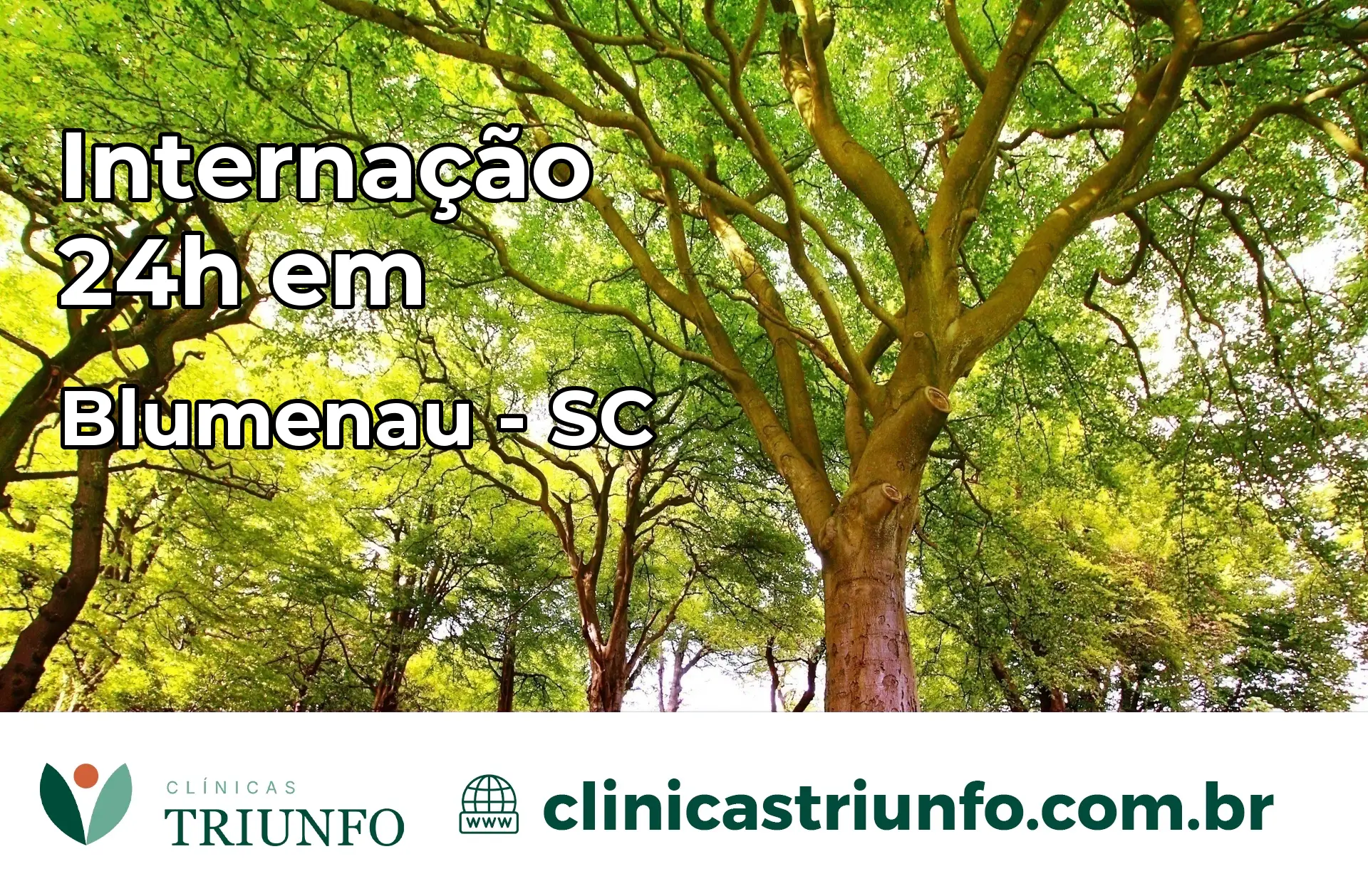 Internação 24 horas em Blumenau – SC
