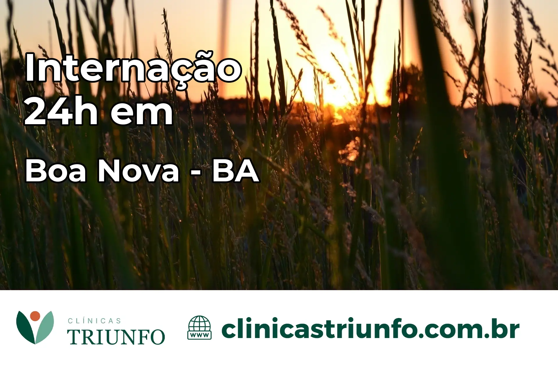 Internação 24 horas em Boa Nova – BA